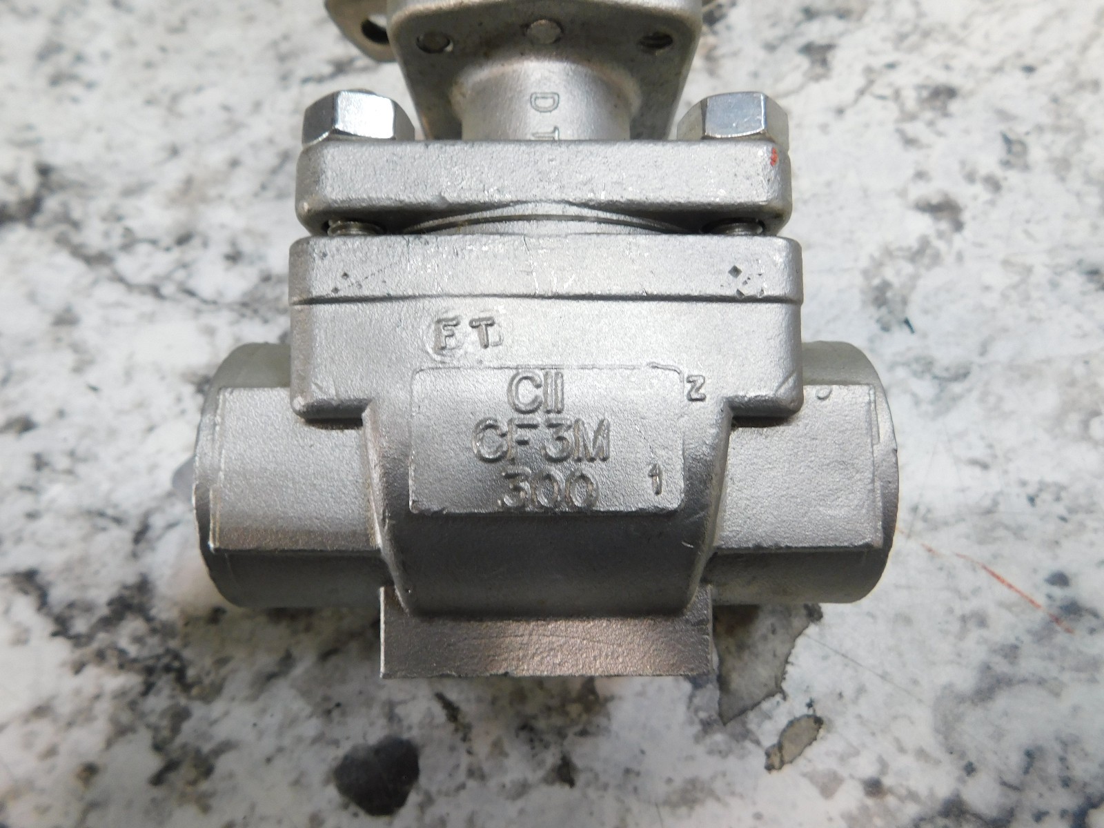 1" Apollo, Standard Port Ball Valve, 300# SW, 316SS, CF3M Body, SSNM515A, NEW - Image 3