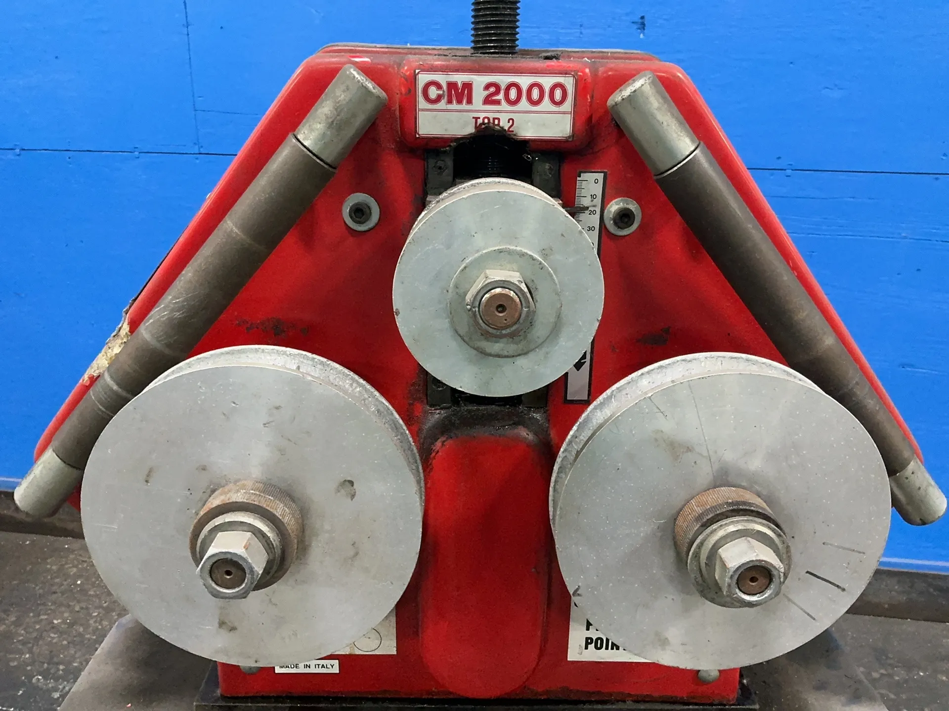 Euring #CM-2000-TOP-2, angle bending roll, 1 speed, .75 KW, 230/400 V. - Image 3