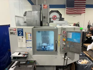 Haas #Super-Mini-Mill-2, CNC Vertical Machining Center, 20" X, 16" Y, 14" Z, 10,000 RPM, CAT 40, 24 automatic - Image 1