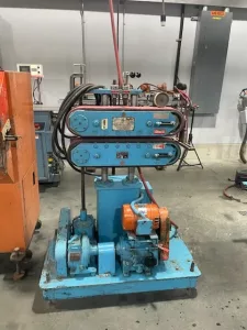 3.5" Davis Standard, Profile Extrusion Line, 24:1 L/D, air cooled, 75 HP AC motor, vacuum sizing tank, Ferris - Image 8