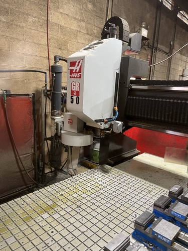 Haas #GR-510, CNC gantry router, 4' x 10' table, 121" X Travel, 61" Y Travel, 11" Z, 15 HP, 40 taper - Image 3