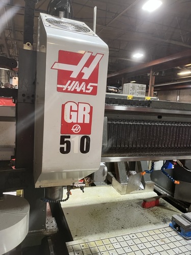 Haas #GR-510, CNC gantry router, 4' x 10' table, 121" X Travel, 61" Y Travel, 11" Z, 15 HP, 40 taper - Image 6