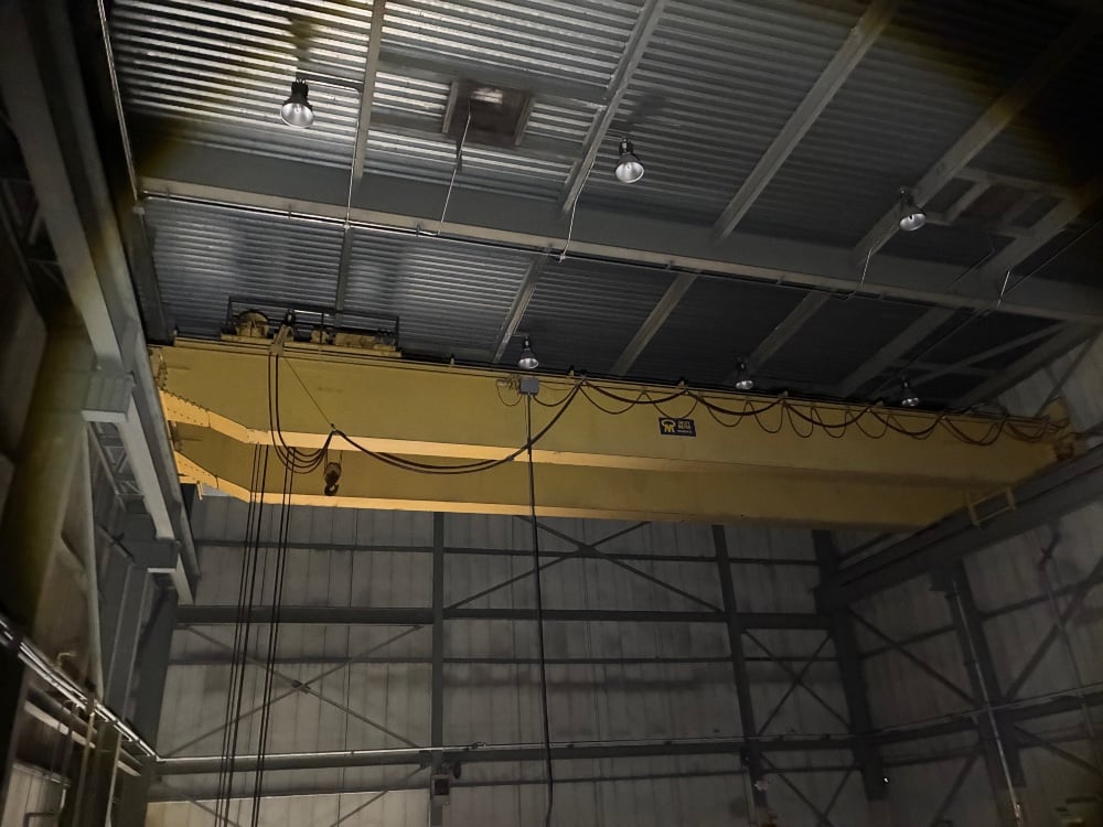 50 Ton, Orley Meyer, Double Girder Bridge Crane, 68' Span, 100' rail length - Image 1