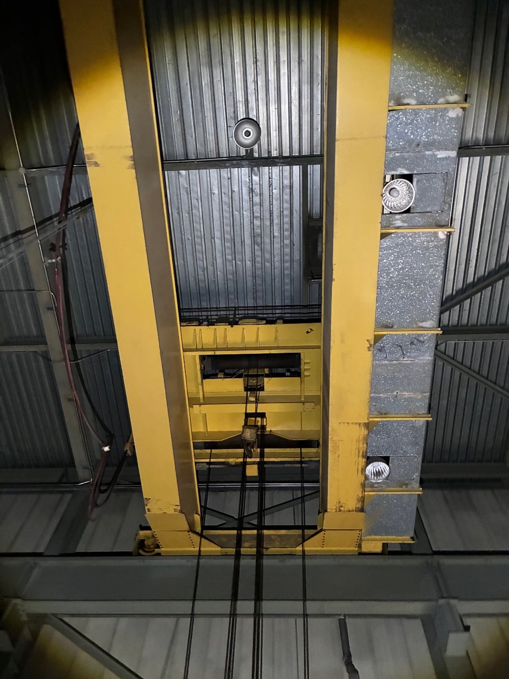 50 Ton, Orley Meyer, Double Girder Bridge Crane, 68' Span, 100' rail length - Image 5