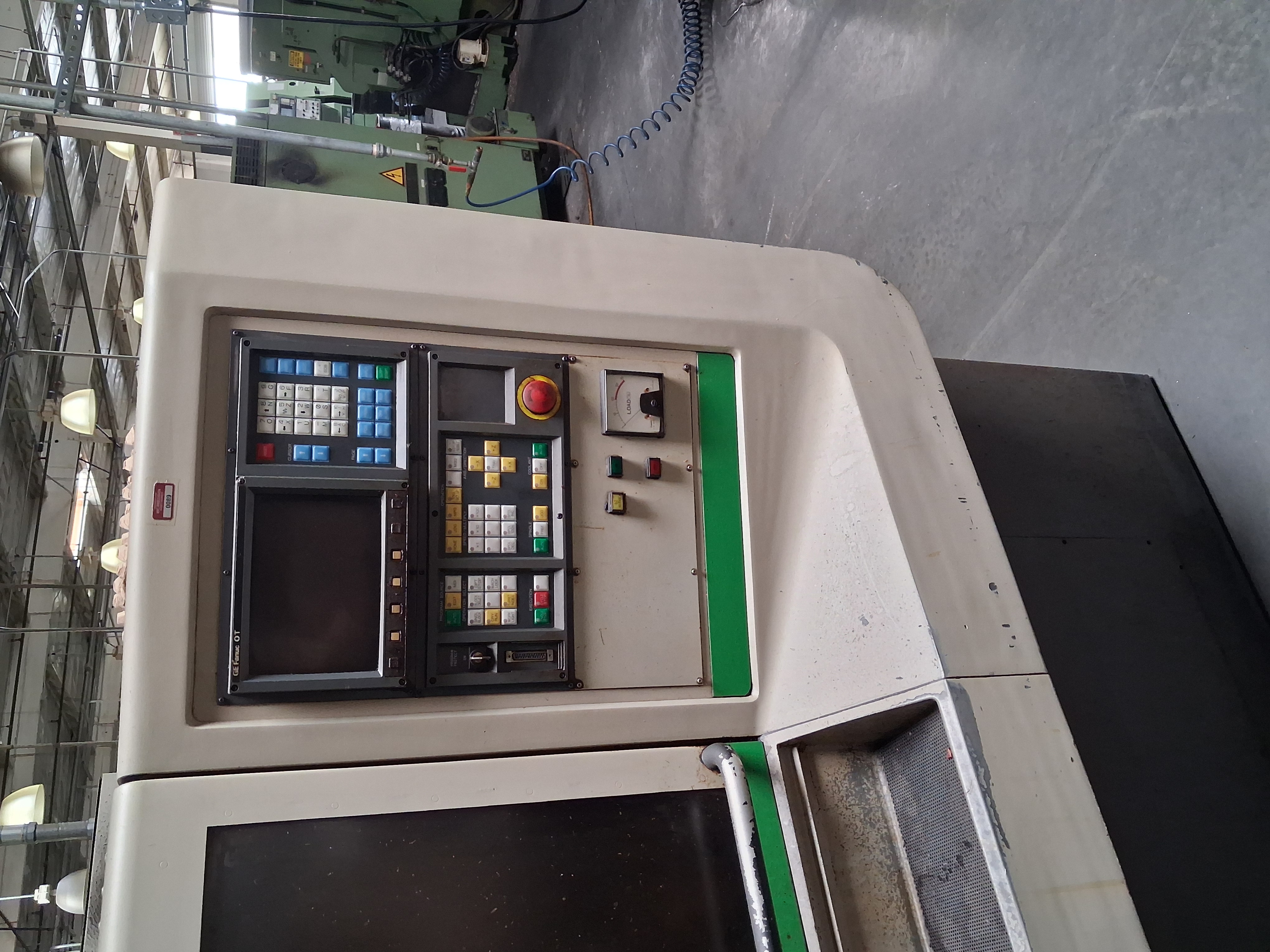 Hardinge #CHNC-I, CNC chucker lathe, Fanuc 0T-B Control, 5C collet spindle, 8-station turret, 5.5 KW spindle - Image 2