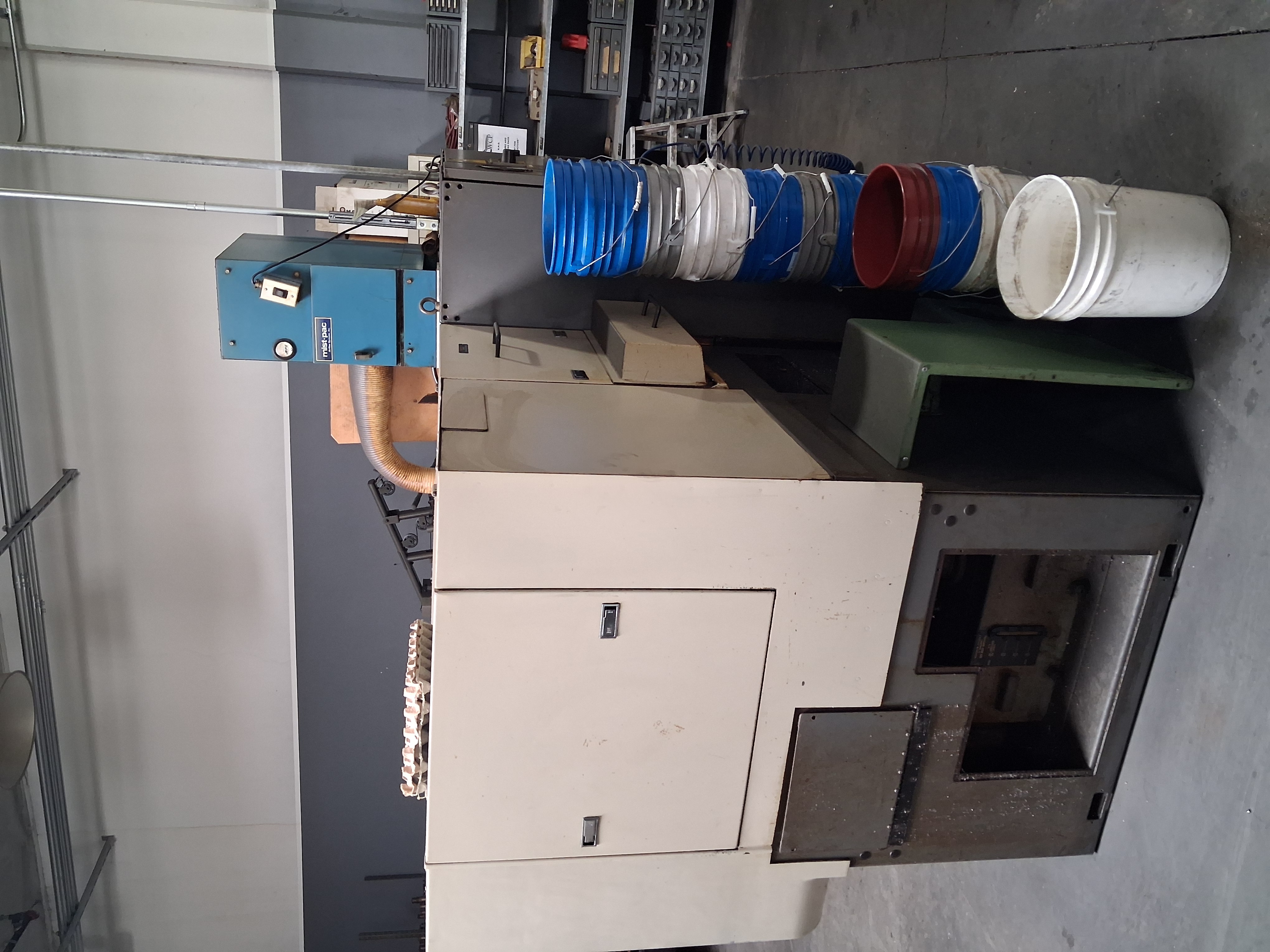 Hardinge #CHNC-I, CNC chucker lathe, Fanuc 0T-B Control, 5C collet spindle, 8-station turret, 5.5 KW spindle - Image 4