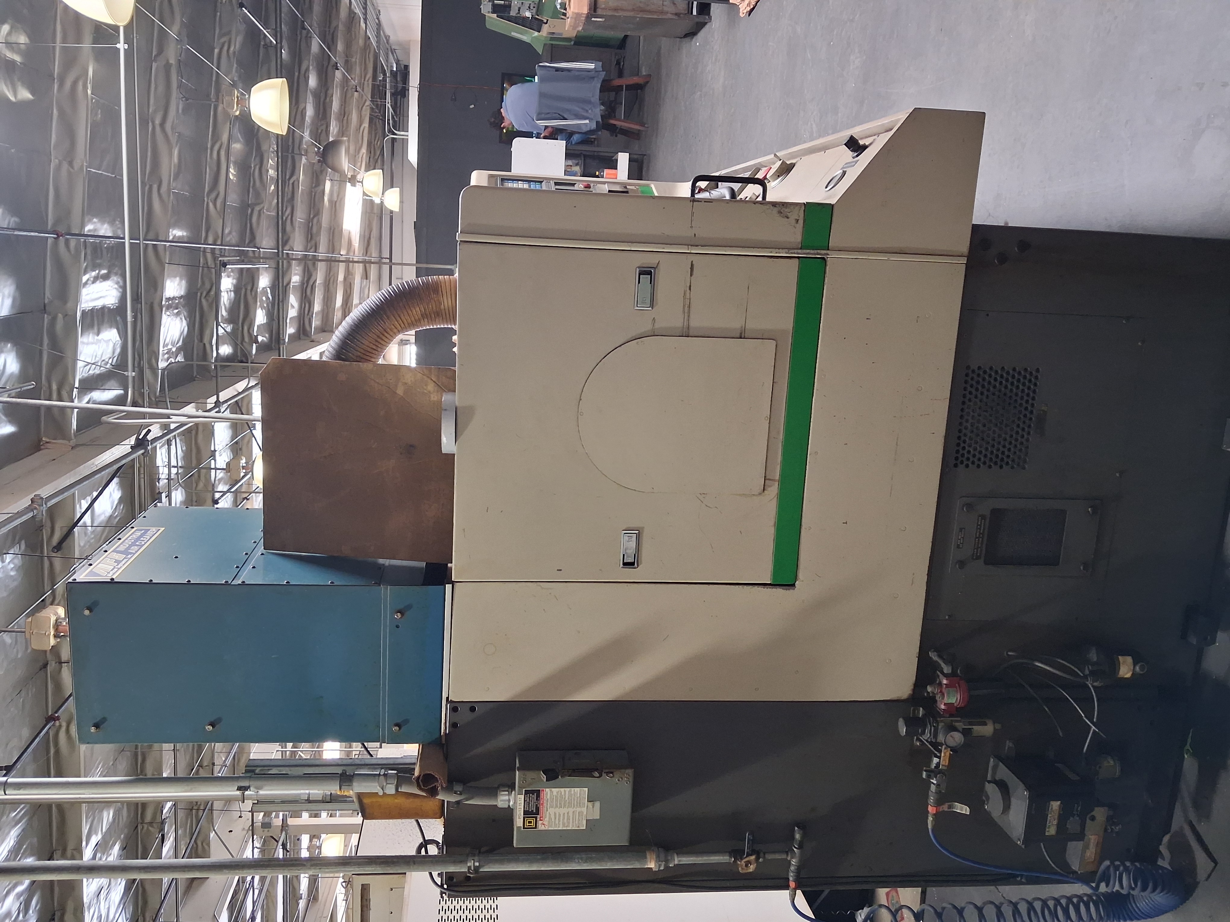 Hardinge #CHNC-I, CNC chucker lathe, Fanuc 0T-B Control, 5C collet spindle, 8-station turret, 5.5 KW spindle - Image 8