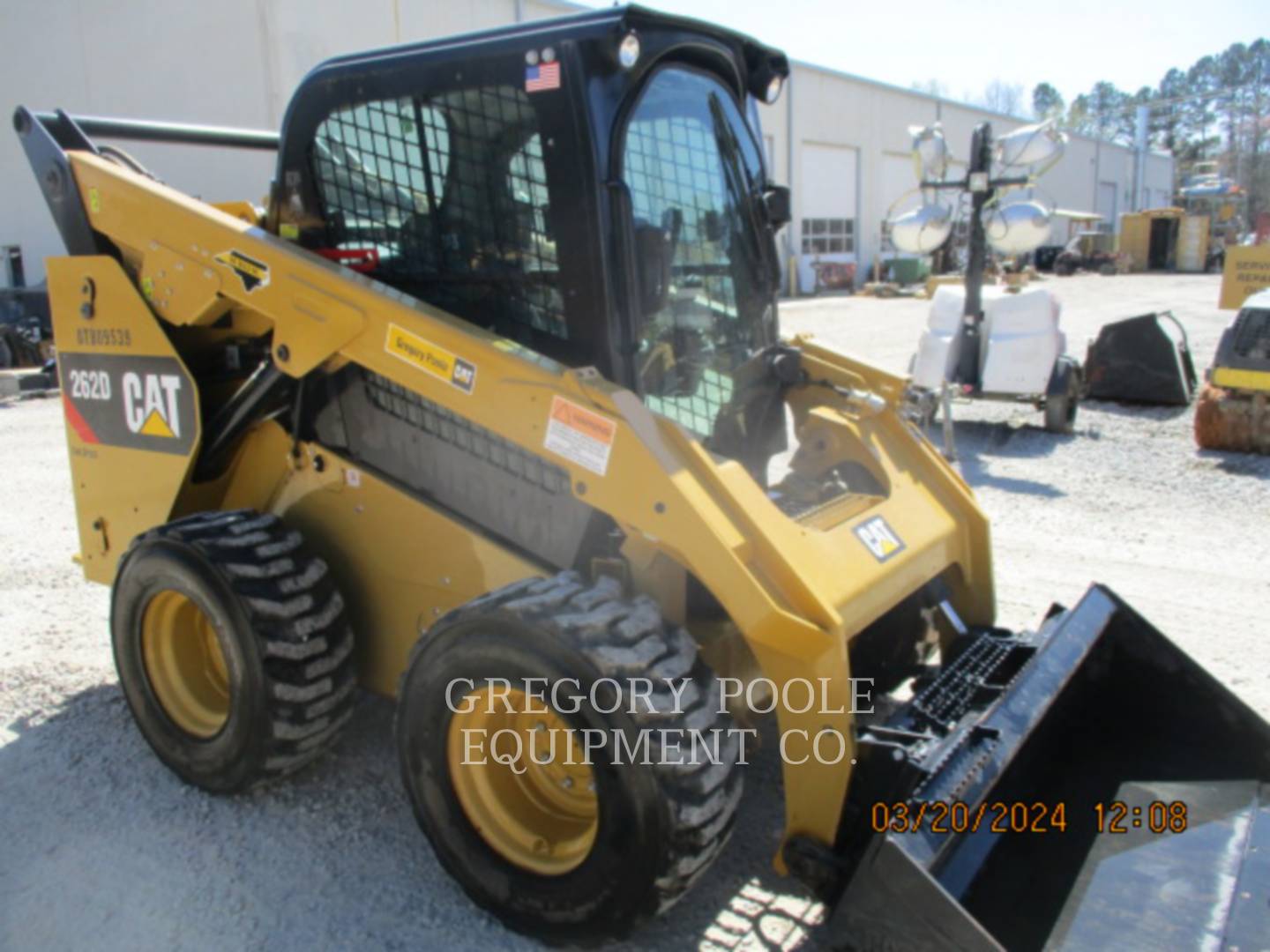 Cat 262D, Skid Steer Loader, 2333 hours, S/N: DTB09539, 2019 - Image 2