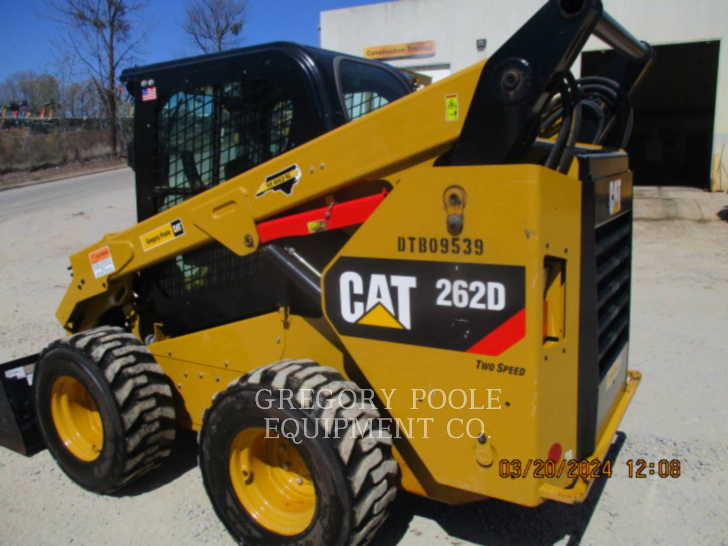 Cat 262D, Skid Steer Loader, 2333 hours, S/N: DTB09539, 2019 - Image 4