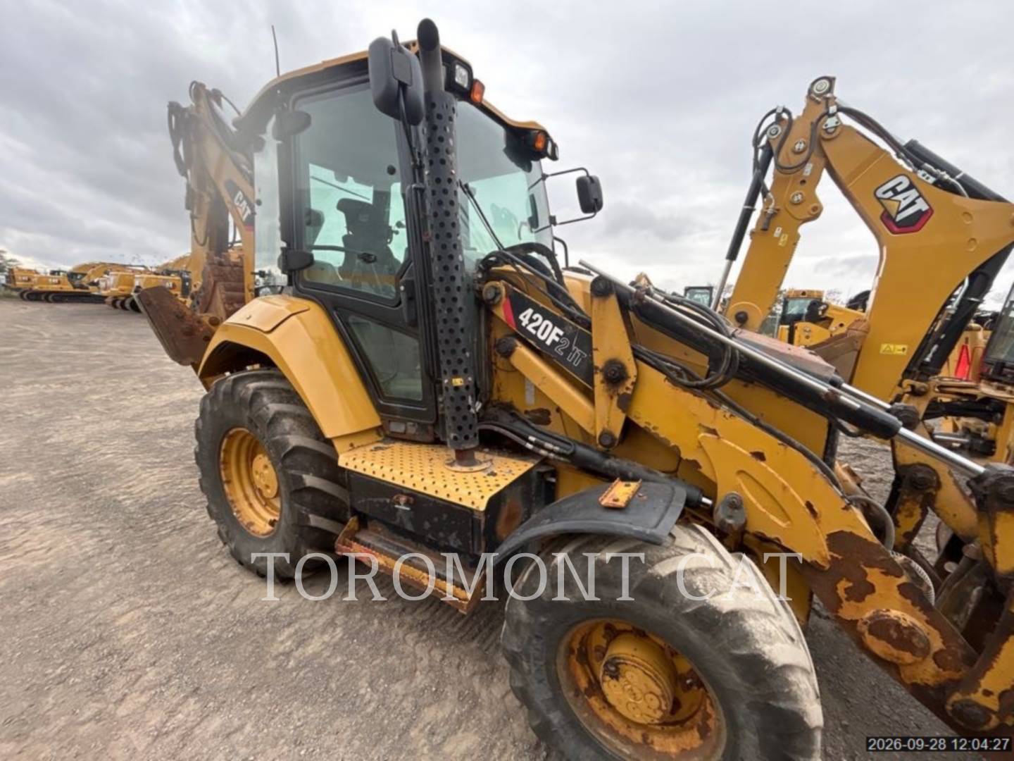 Cat 420F2IT, Backhoe Loader, 4750 hours, S/N: HWD03876, 2018 - Image 2