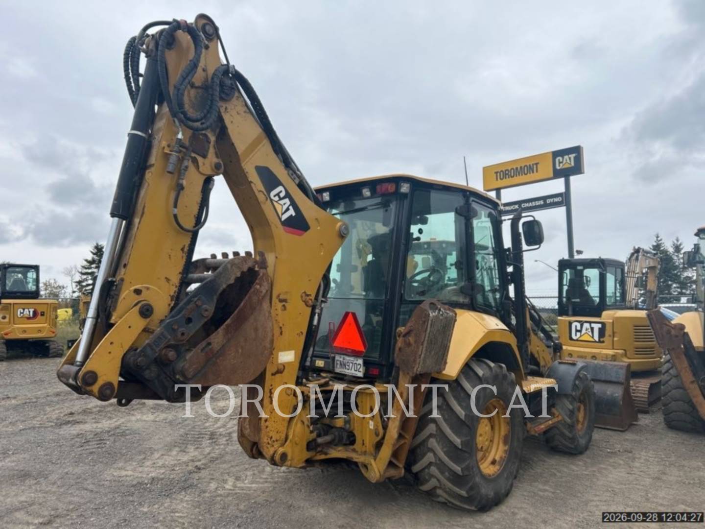Cat 420F2IT, Backhoe Loader, 4750 hours, S/N: HWD03876, 2018 - Image 3