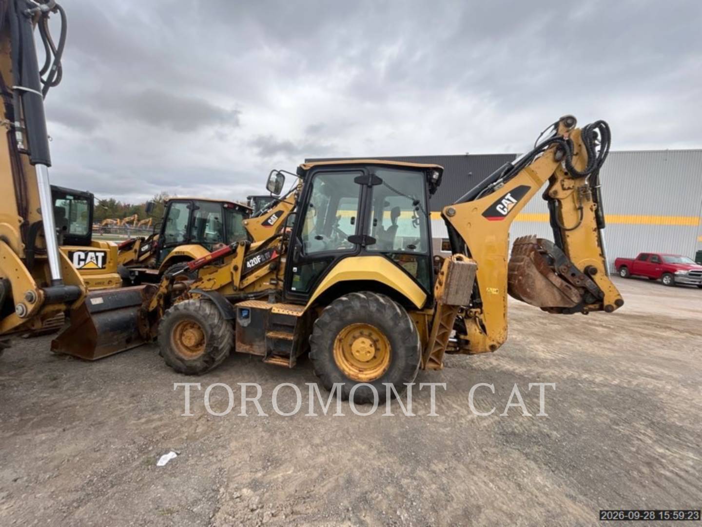 Cat 420F2IT, Backhoe Loader, 4750 hours, S/N: HWD03876, 2018 - Image 4