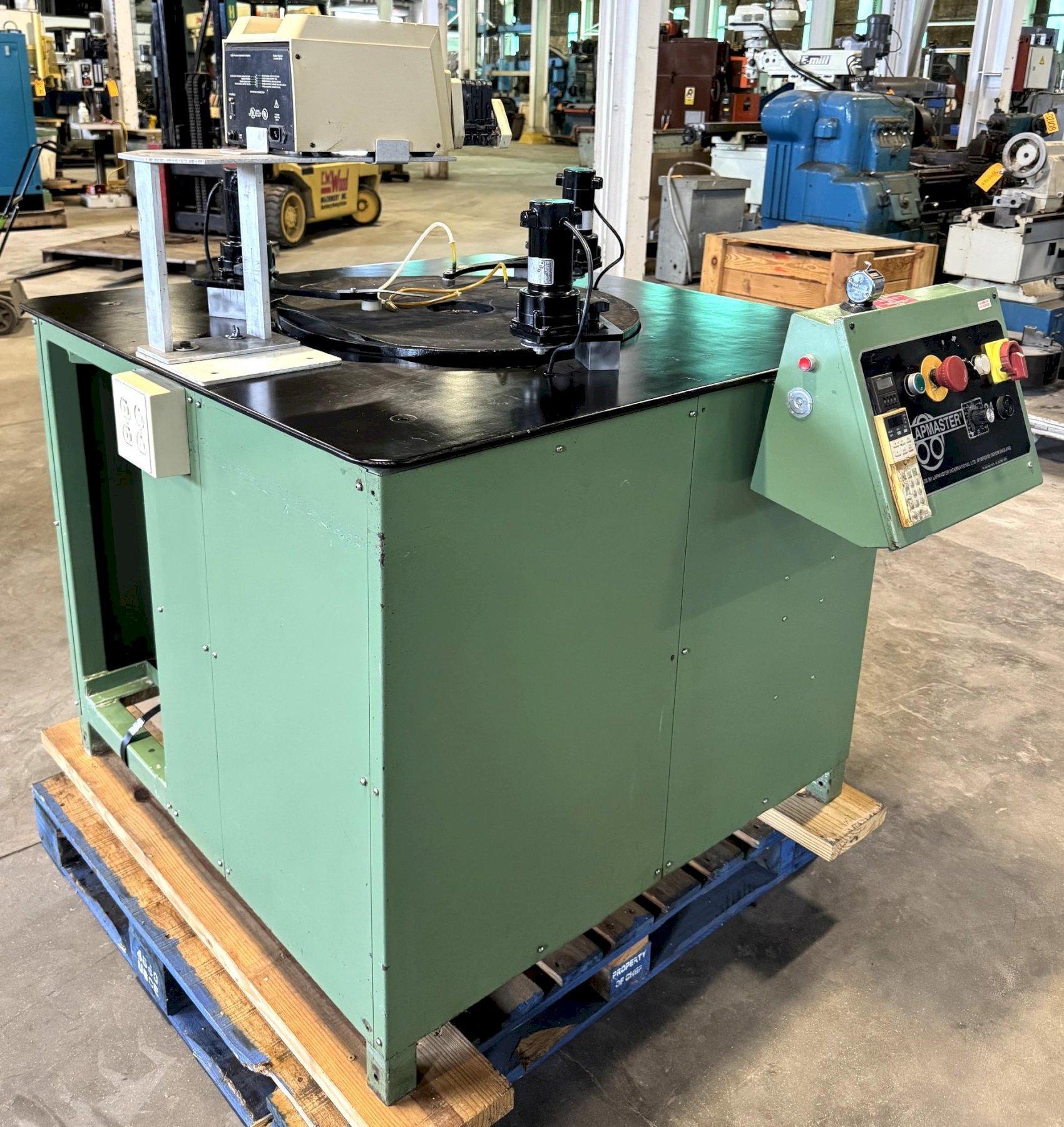 24" Lapmaster Lapping & Polishing Machine No. 24, (3) Rings, Open Face - Image 2