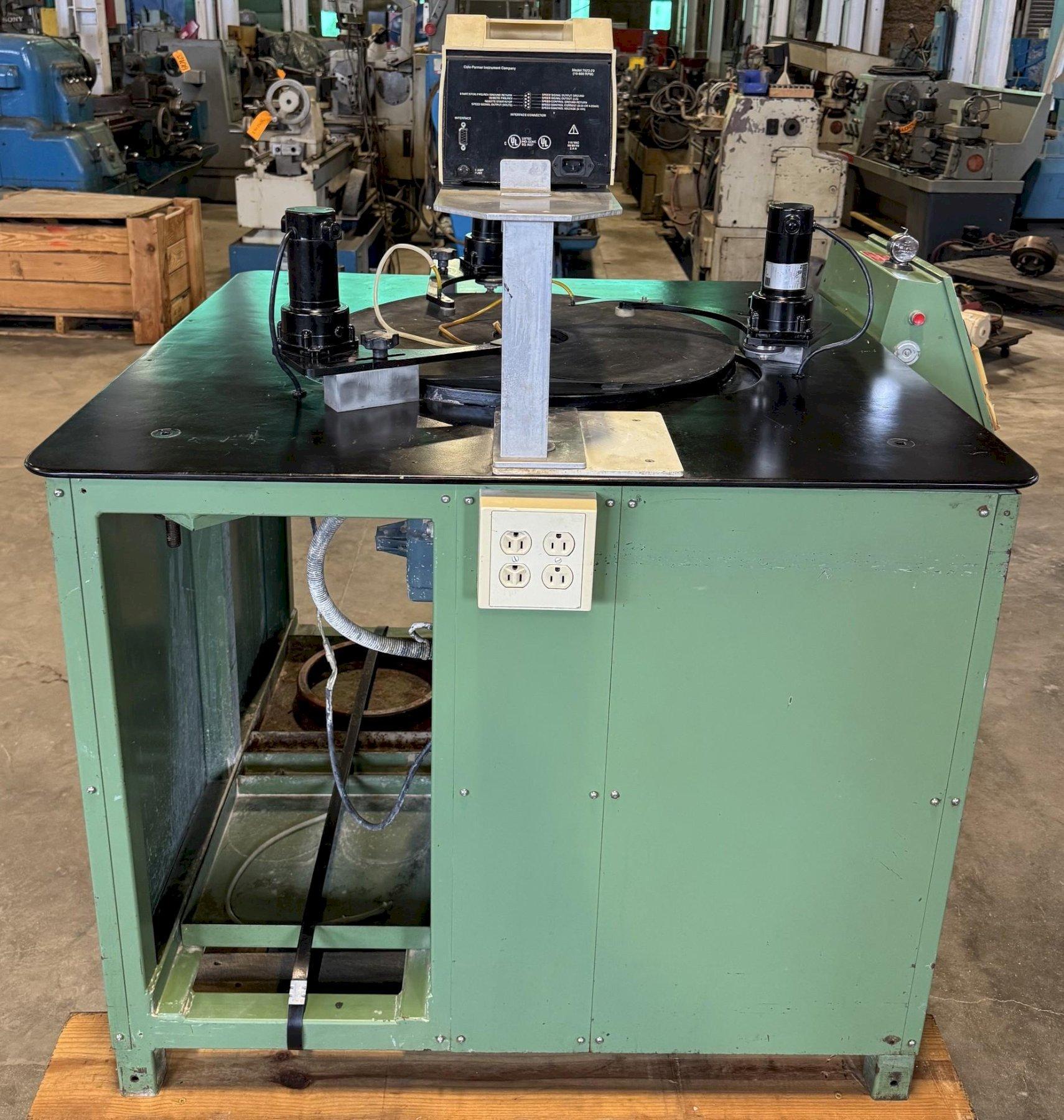 24" Lapmaster Lapping & Polishing Machine No. 24, (3) Rings, Open Face - Image 7