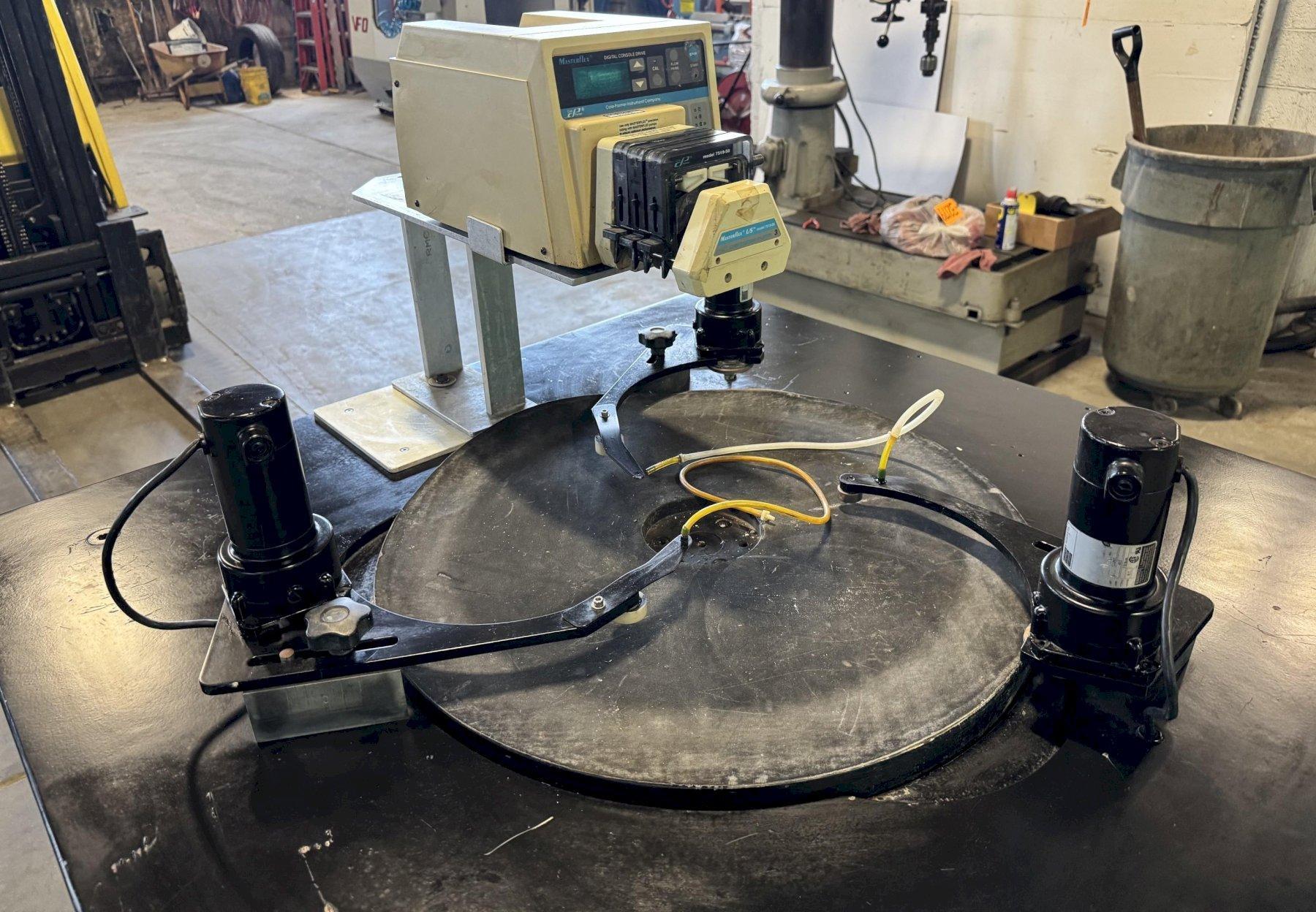 24" Lapmaster Lapping & Polishing Machine No. 24, (3) Rings, Open Face - Image 9