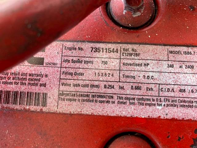 240 HP Cummins #ISB, 6.7L diesel engine, warranty, 2013, 2014 - Image 5