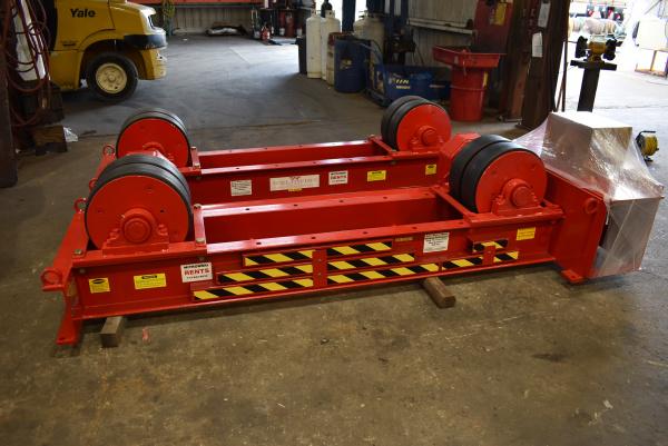 60 Ton, WeldWire #WWRD-60/WWRI-60, tank turning rolls, 120000 lb., 8"-18' diameter, 1.2-50 IPM variable - Image 1