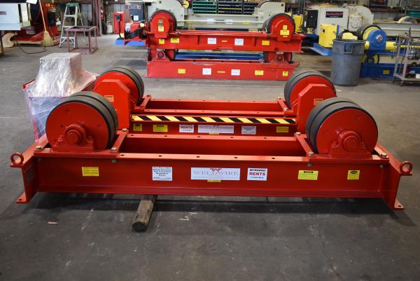 60 Ton, WeldWire #WWRD-60/WWRI-60, tank turning rolls, 120000 lb., 8"-18' diameter, 1.2-50 IPM variable - Image 3