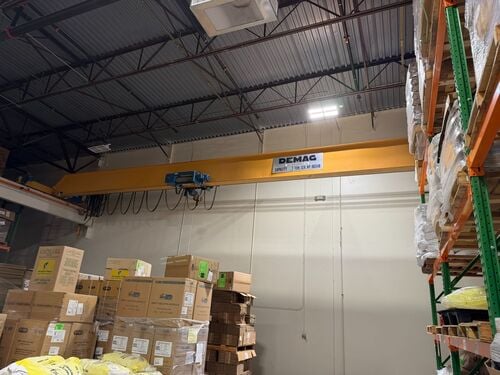3 Ton, Demag, overhead bridge crane, 240' x 57' - Image 1