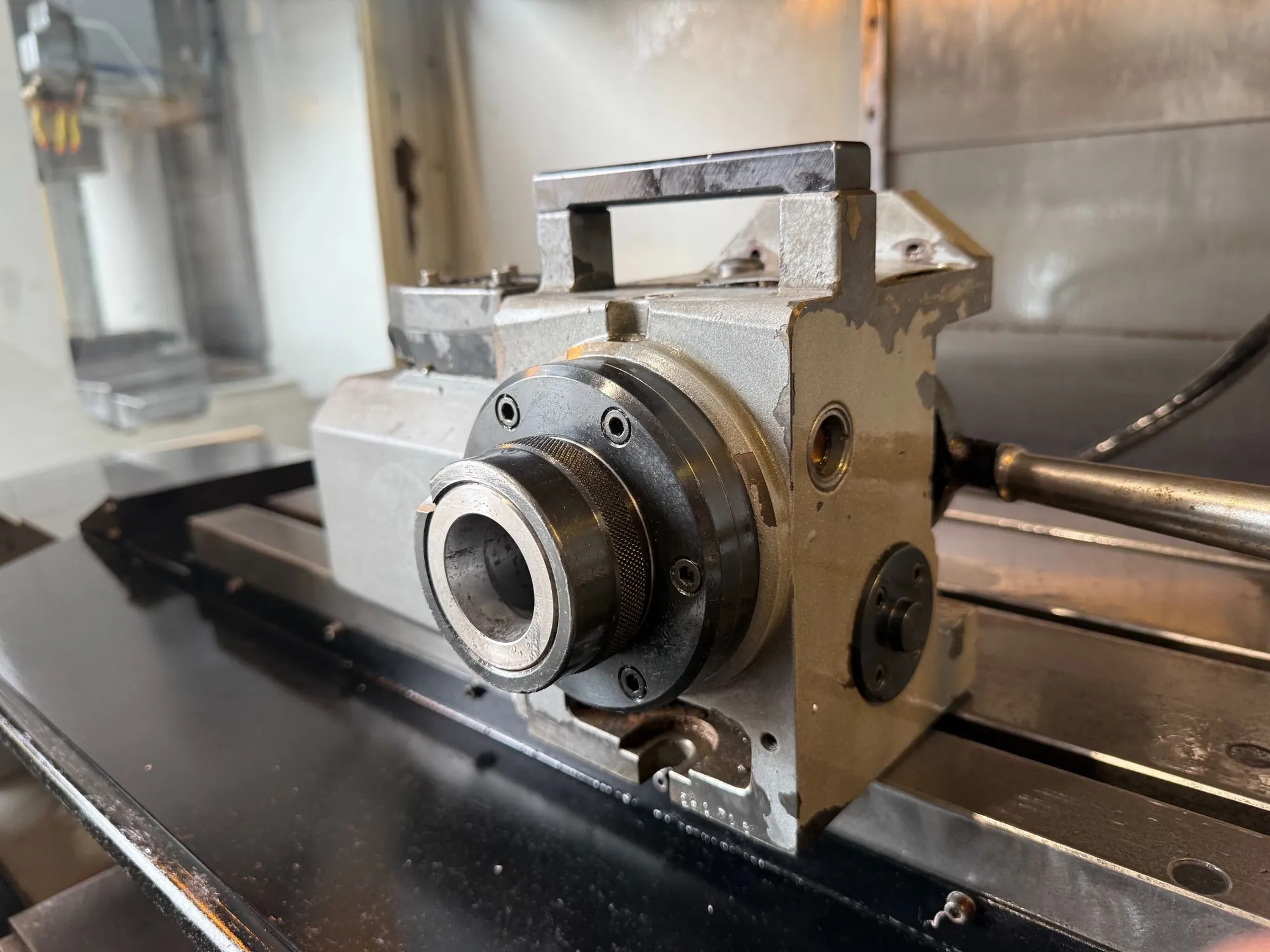 Haas #HA5C, CNC indexer single-axis rotary unit, 4" center height, 5C collet, 60:1 gear ratio, 410° /sec, 60 - Image 4