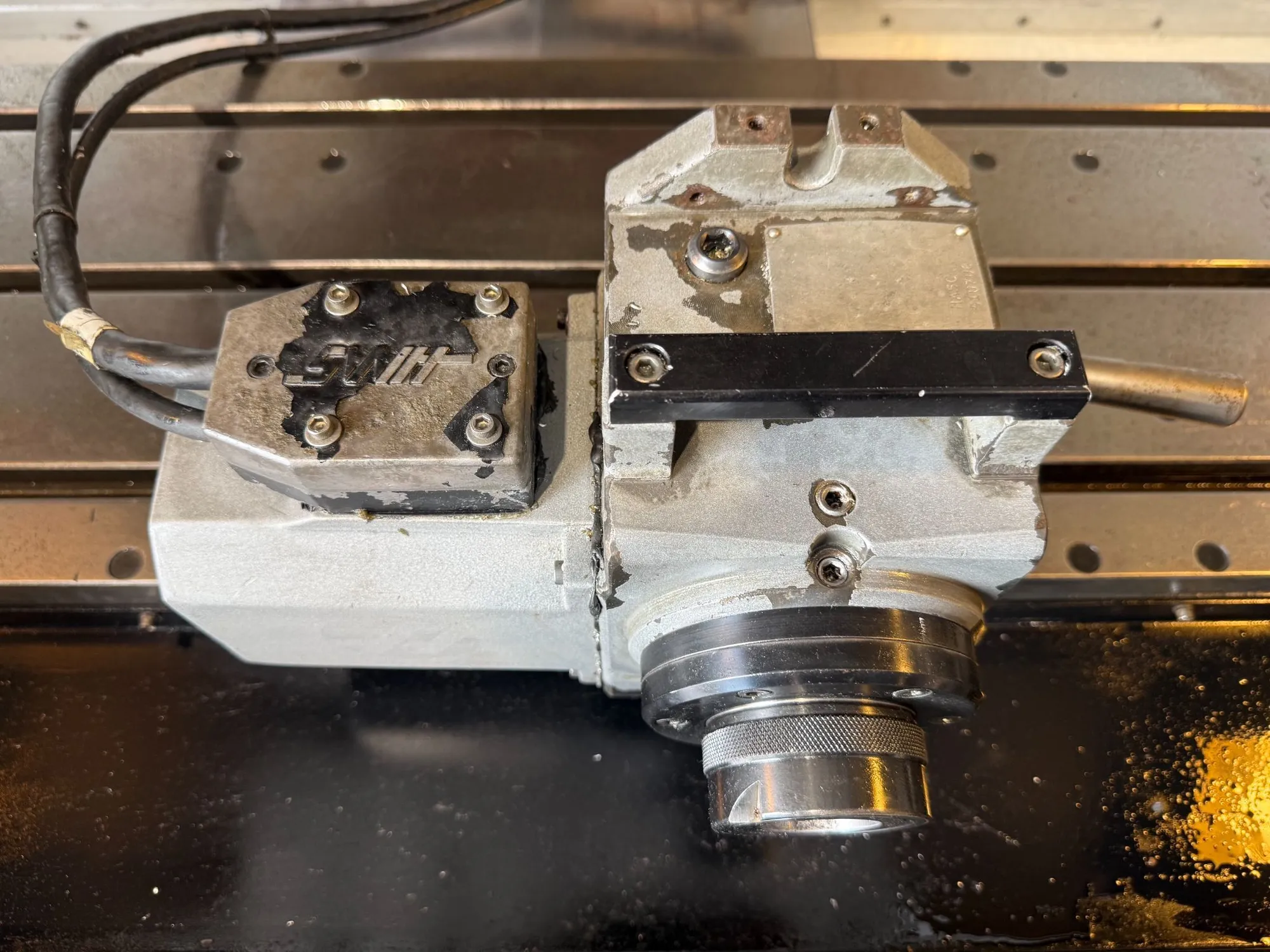 Haas #HA5C, CNC indexer single-axis rotary unit, 4" center height, 5C collet, 60:1 gear ratio, 410° /sec, 60 - Image 5
