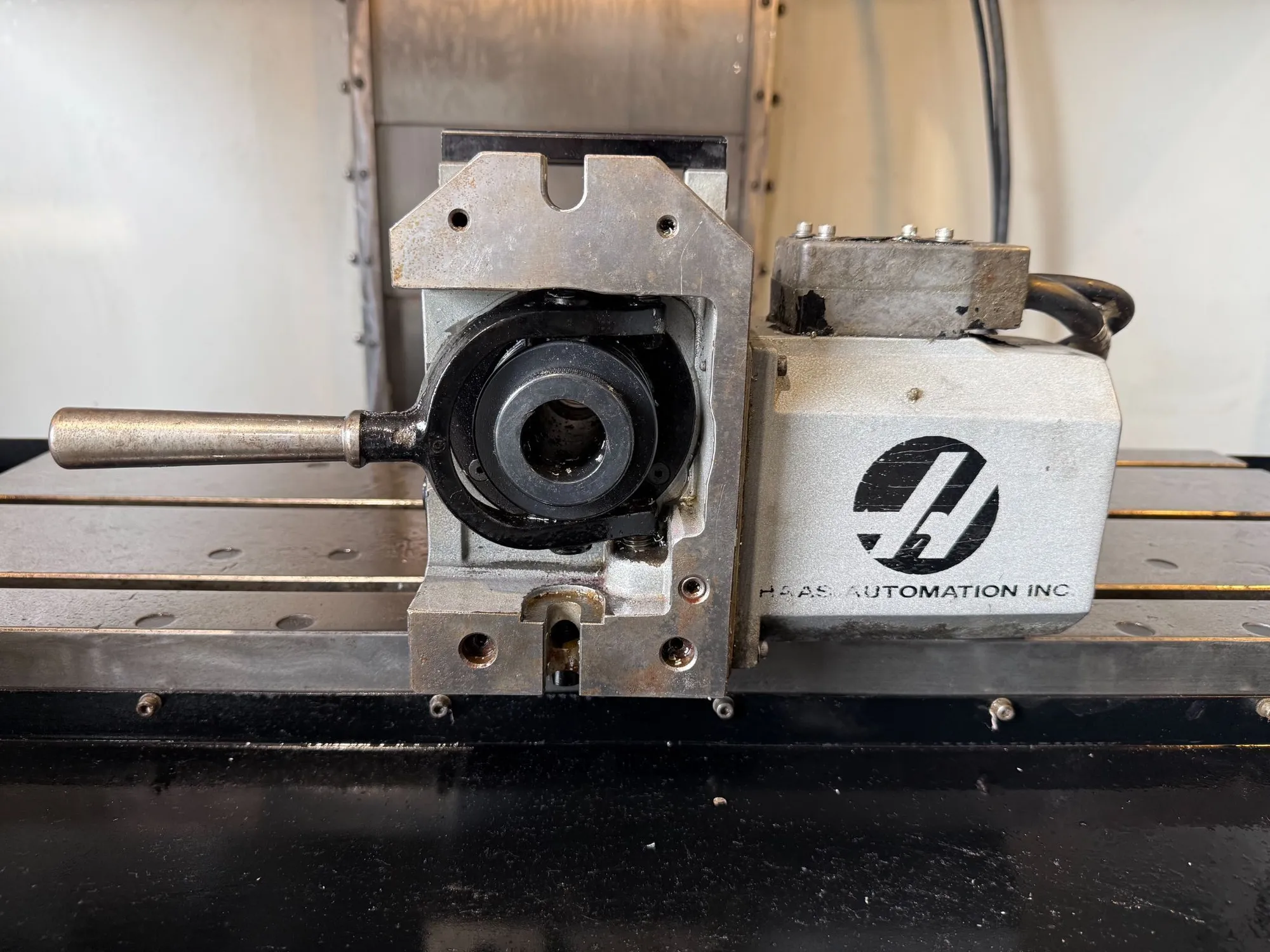 Haas #HA5C, CNC indexer single-axis rotary unit, 4" center height, 5C collet, 60:1 gear ratio, 410° /sec, 60 - Image 7