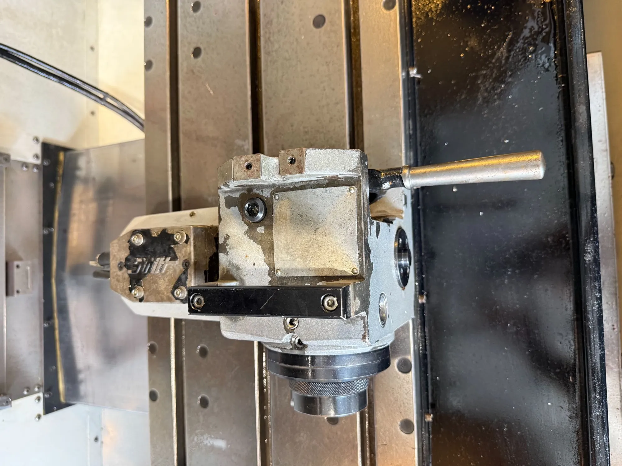 Haas #HA5C, CNC indexer single-axis rotary unit, 4" center height, 5C collet, 60:1 gear ratio, 410° /sec, 60 - Image 8