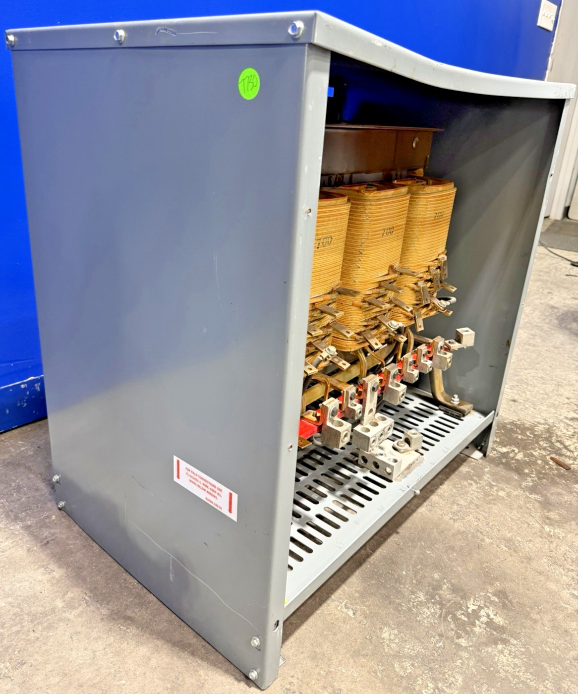 75 KVA 480 Primary, 208Y/120 Secondary, Square D #75T3H, Transformer, 60 Hz - Image 3