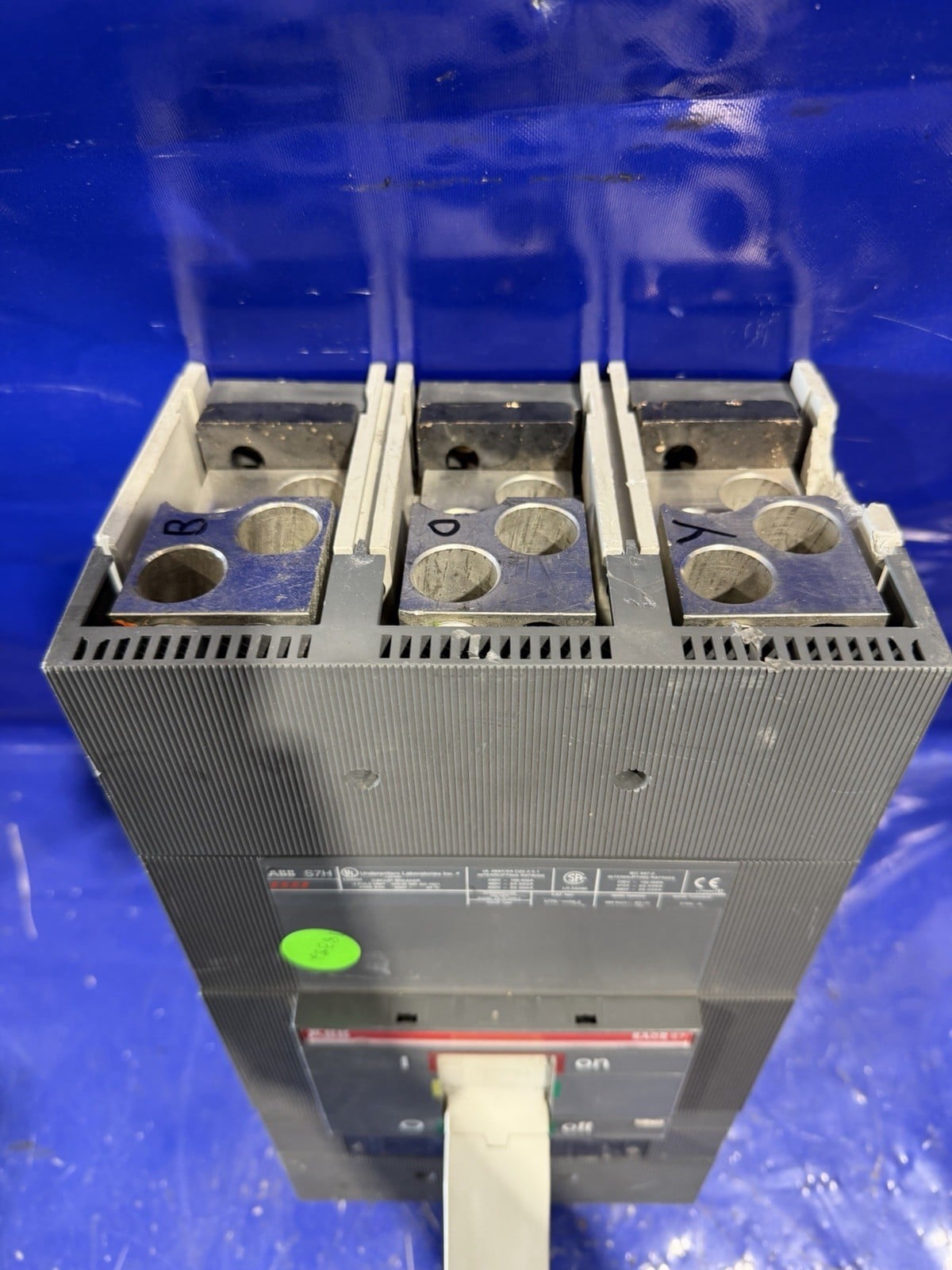 1200 Amps, ABB SACE #S7H, circuit breaker, 600 Volts, 3 Pole - Image 6