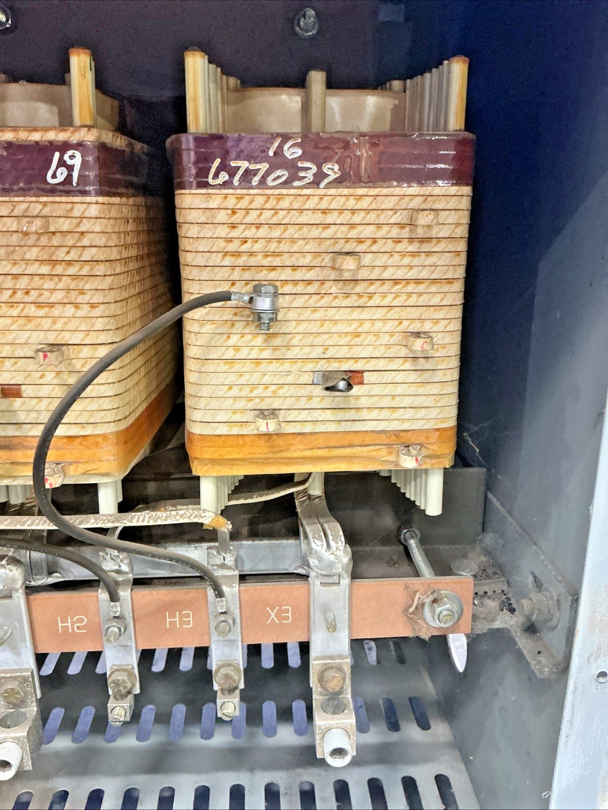 75 KVA 480 Primary, 208Y/120 Secondary, General Electric #T2H75S, Transformer, 3 Phase, 60 Hz, NEMA 3R - Image 7