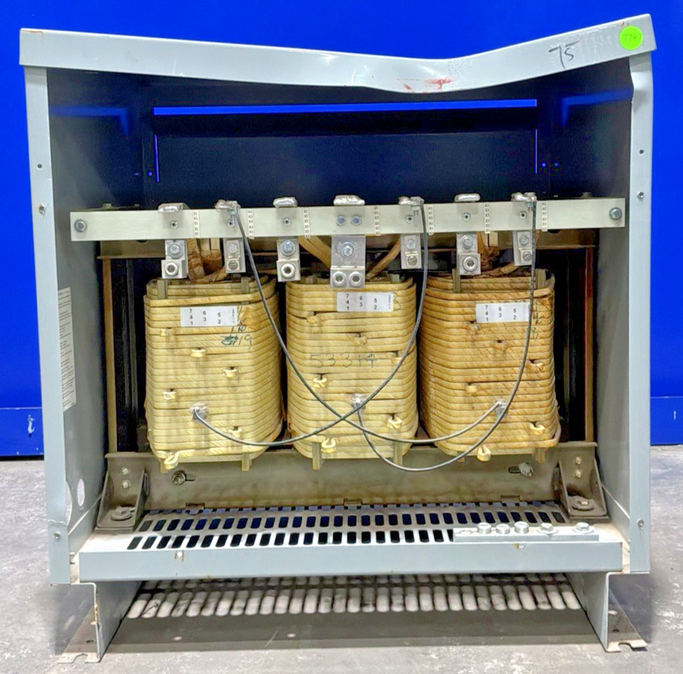 75 KVA 480 Primary, 208Y/120 Secondary, Acme #TP-53314-3S, Transformer, 3 Phase, 60 Hz, NEMA 2 (2 available) - Image 6