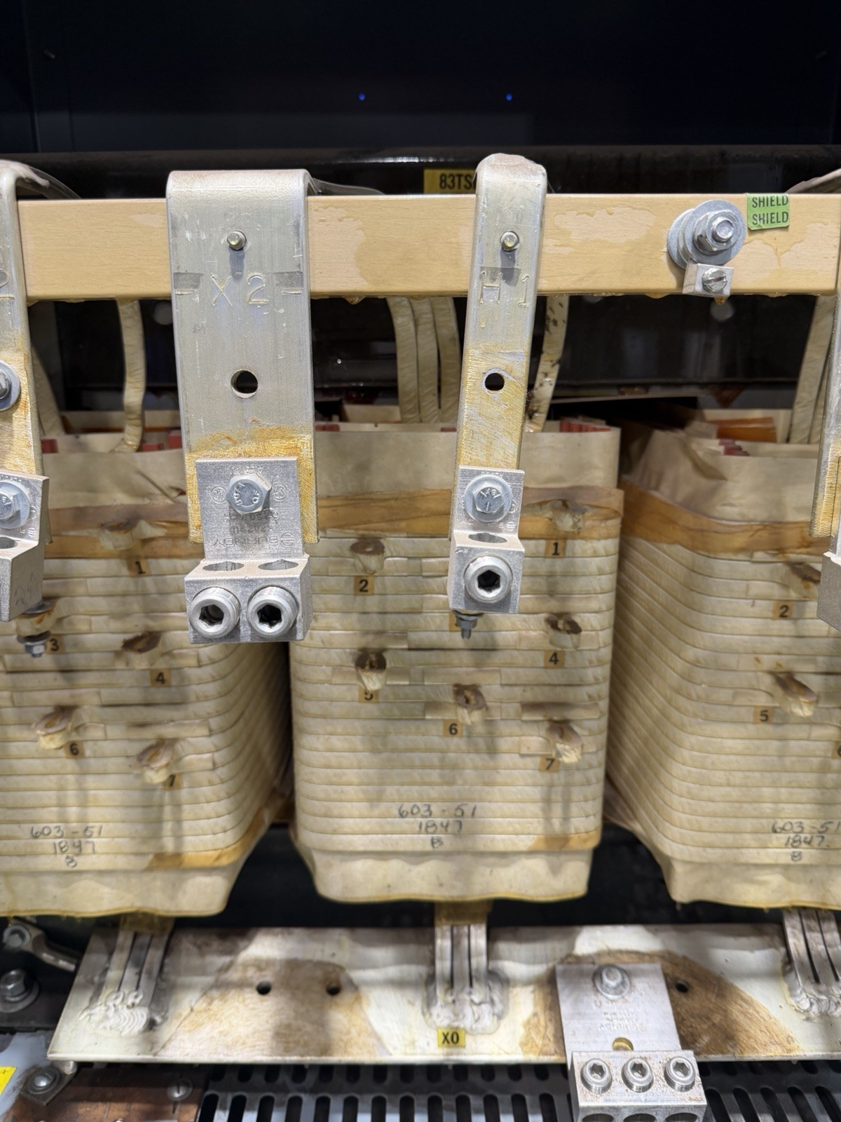 112.5 KVA 480 Primary, 208Y/120 Secondary, Square D #34749-17222-028, Transformer, 60 Hz, NEMA 2 - Image 5