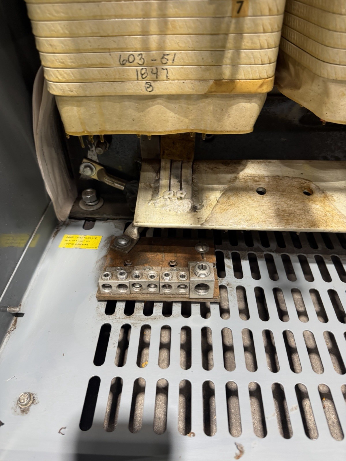 112.5 KVA 480 Primary, 208Y/120 Secondary, Square D #34749-17222-028, Transformer, 60 Hz, NEMA 2 - Image 8