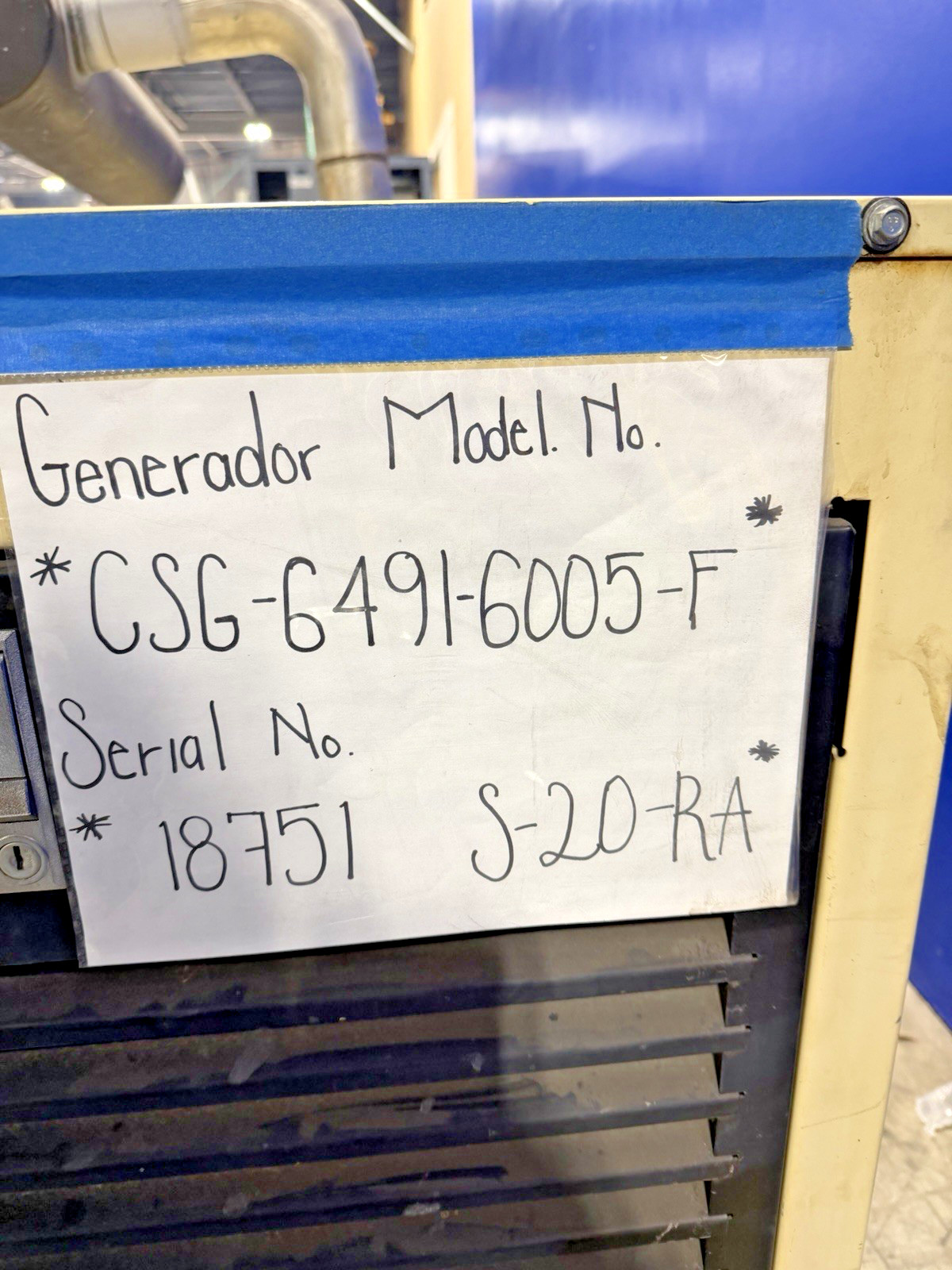 40 KW Kohler #CSG64916005F, power system generator, 480 Volts, 3 Phase - Image 2
