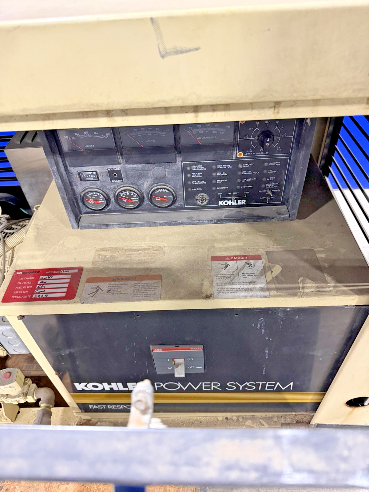 40 KW Kohler #CSG64916005F, power system generator, 480 Volts, 3 Phase - Image 6