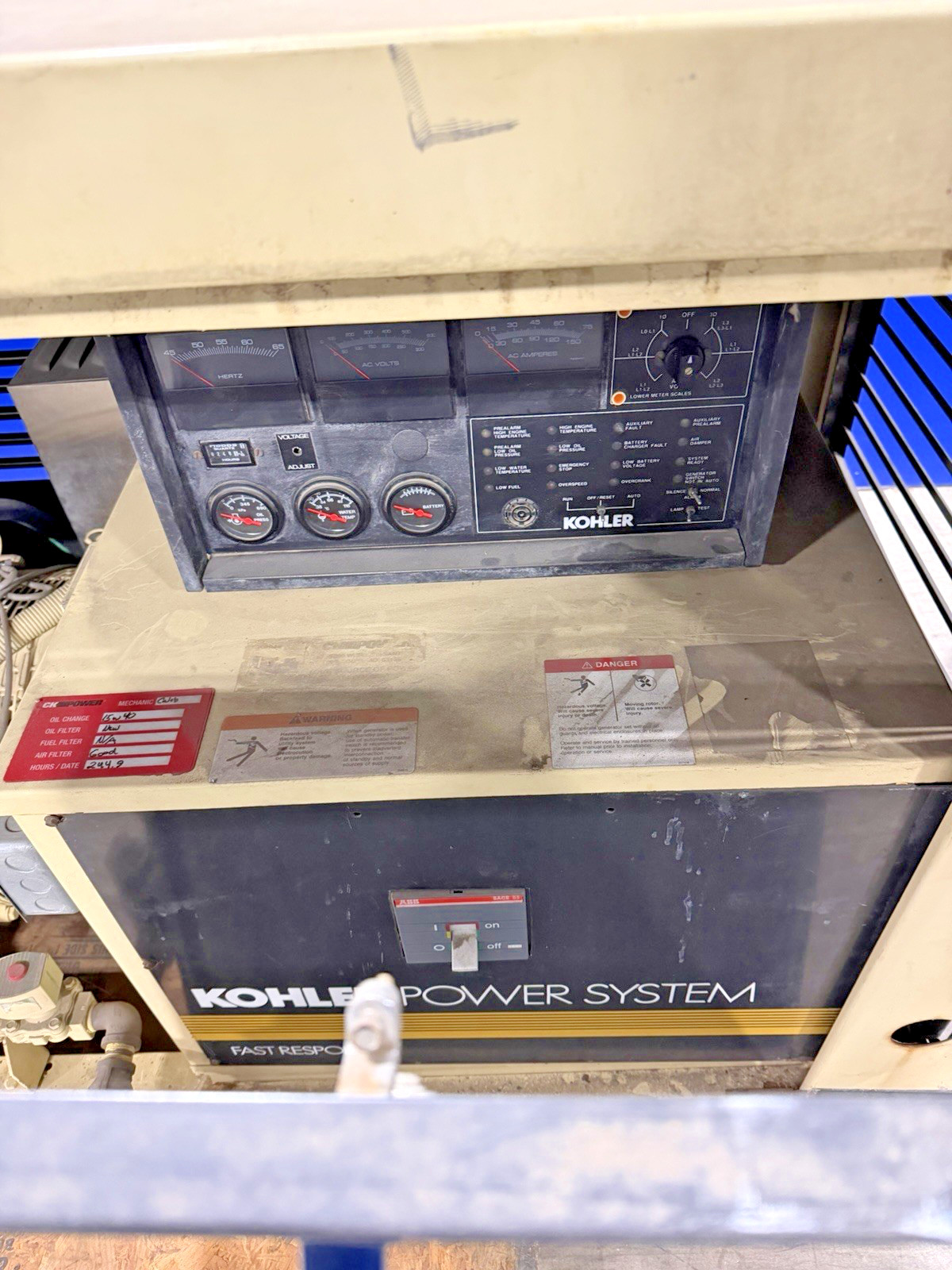 40 KW Kohler #CSG64916005F, power system generator, 480 Volts, 3 Phase - Image 7