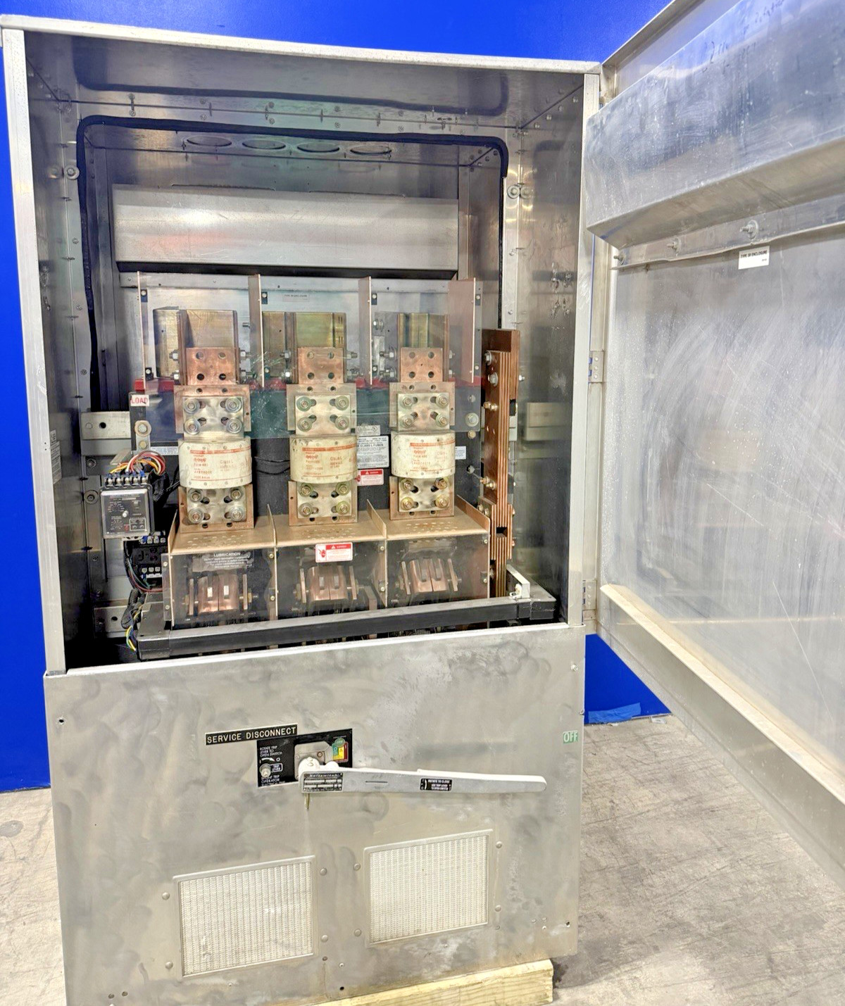 4000 Amp. Boltswitch #SLB3413-G6, bolted pressure, 480 Volts, 3 Pole, 4 Wire, w/ fuses - Image 5