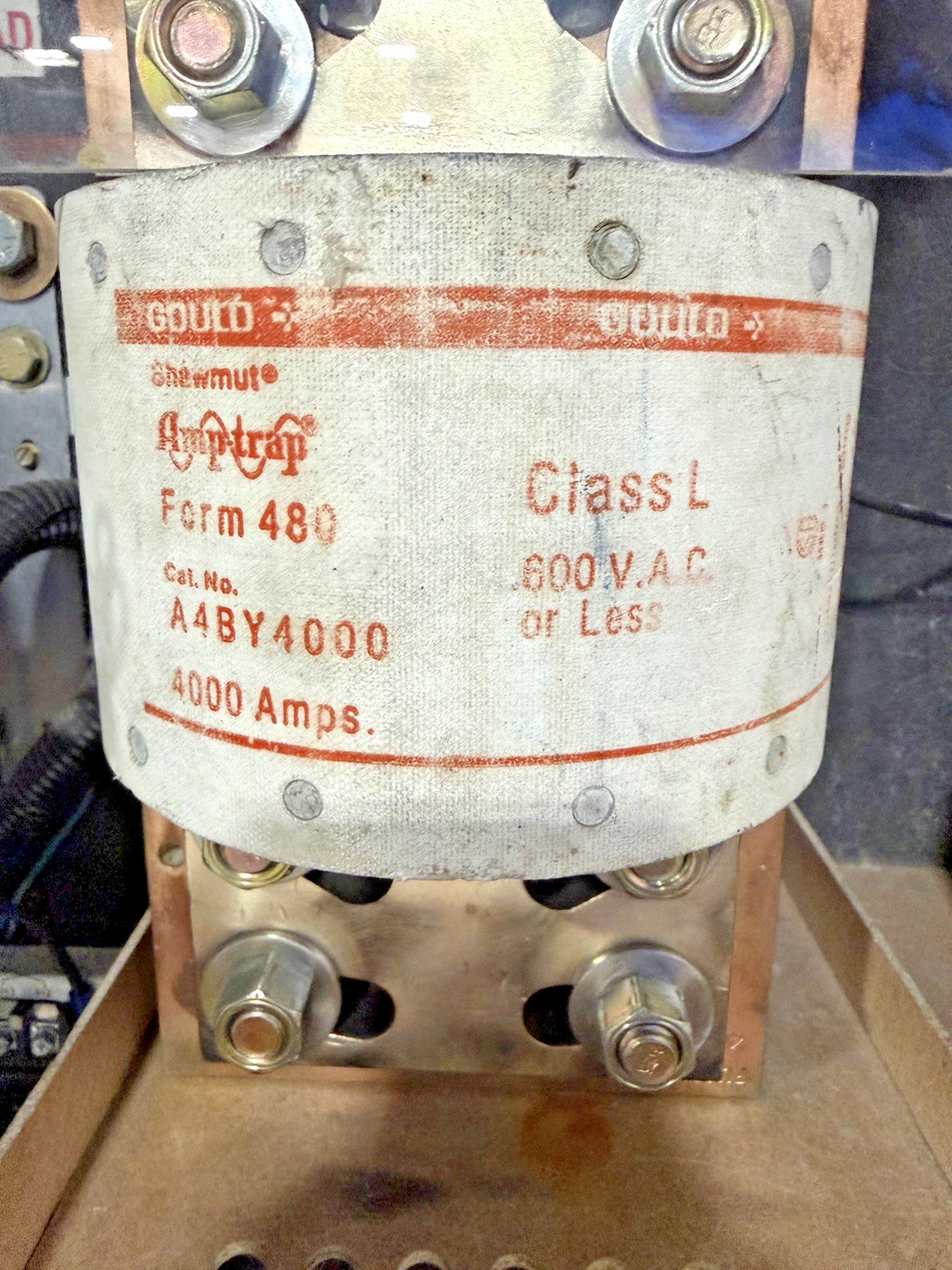 4000 Amp. Boltswitch #SLB3413-G6, bolted pressure, 480 Volts, 3 Pole, 4 Wire, w/ fuses - Image 7