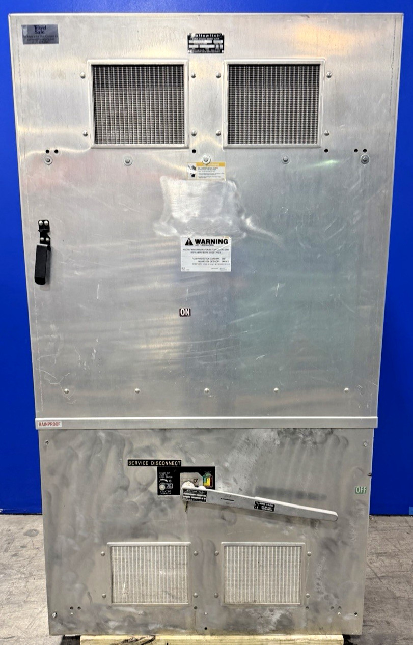 4000 Amp. Boltswitch #SLB3413-G6, bolted pressure, 480 Volts, 3 Pole, 4 Wire, w/ fuses - Image 8