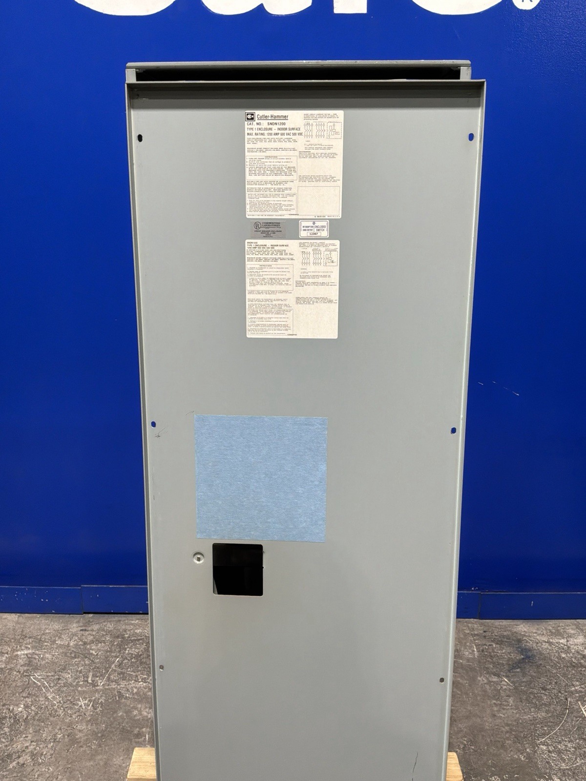 1200 Amps, Eaton, enclosed circuit breaker, 600 Volts, NEMA 1 - Image 6
