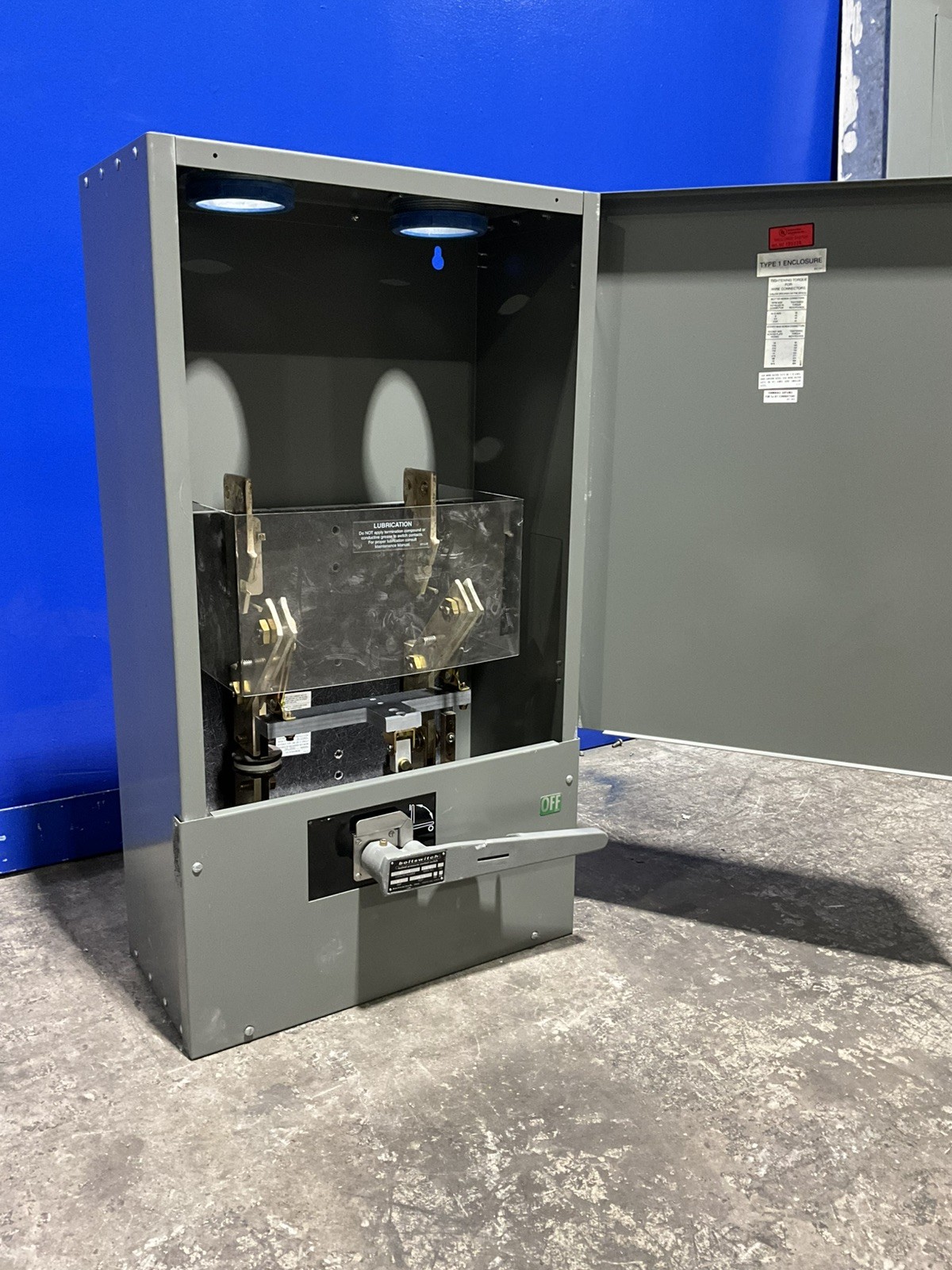 1200 Amp. Boltswitch #ET118, contact switch, 125 Volts, 1 Pole, 1 Wire (2 available) - Image 3