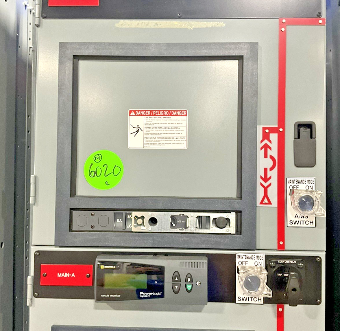 2000 Amps, Square D, Power-Zone Switchgear, 10 Section, 480 Volts, 3 Phase, 4 Wire - Image 6