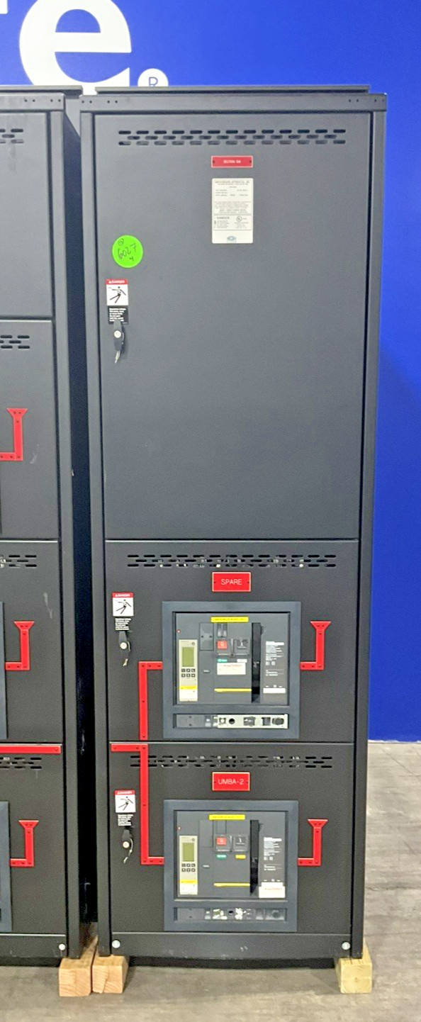 1600 Amps, Square D, Switchgear, 4 Section, 480 Volts, 3 Phase, 3 Wire - Image 7