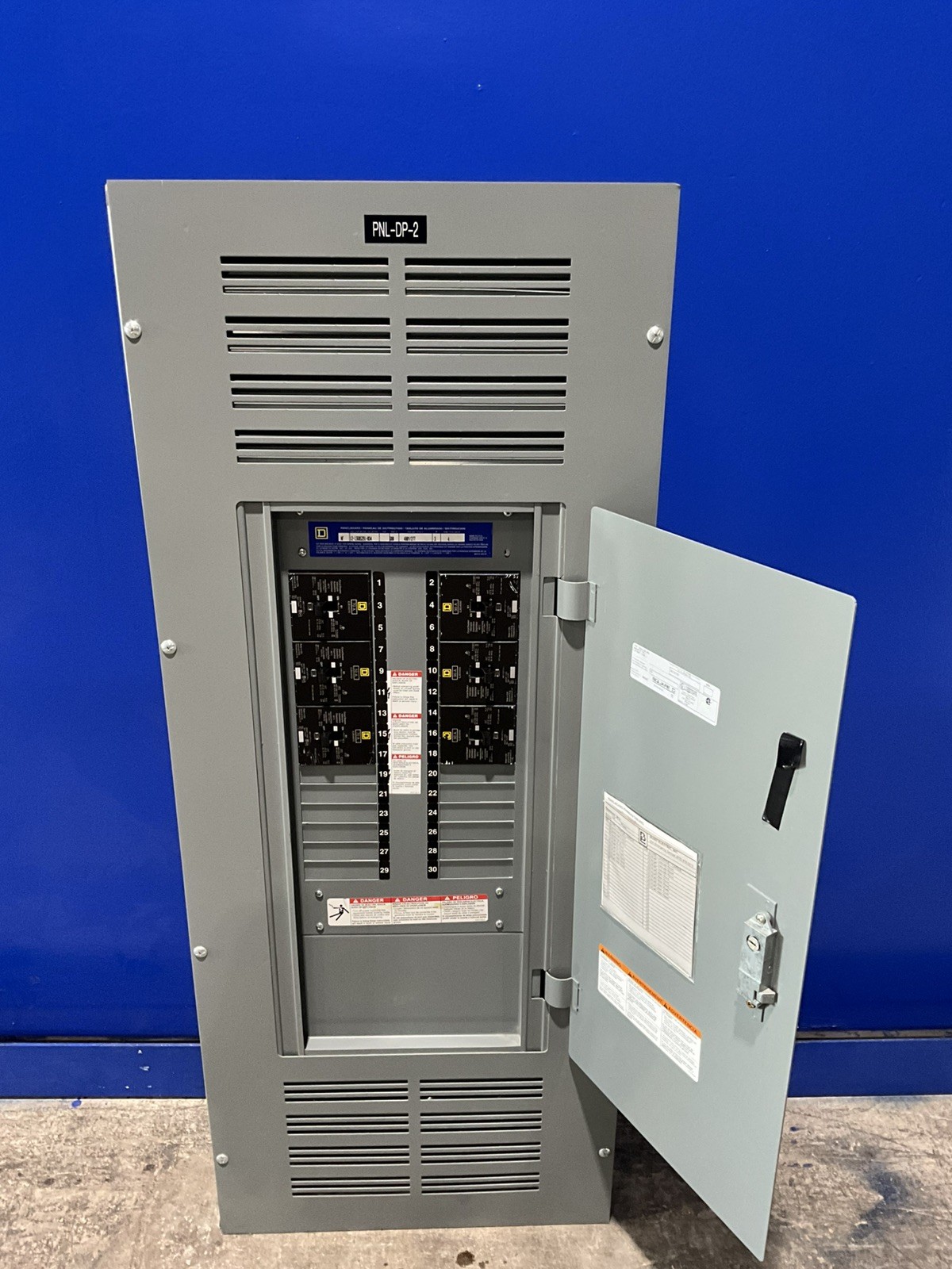 600 Amp. Square D 12-13605291-034, NF MLO Panelboard, 480 Volts, 3 Phase, 4 Wire - Image 5