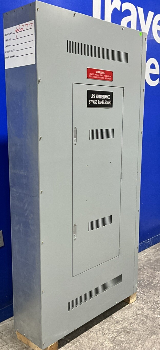 800 Amp. General Electric PP12277, Maintenance Bypass Panelboard, 480 Volts, 3 Phase, 4 Wire - Image 8