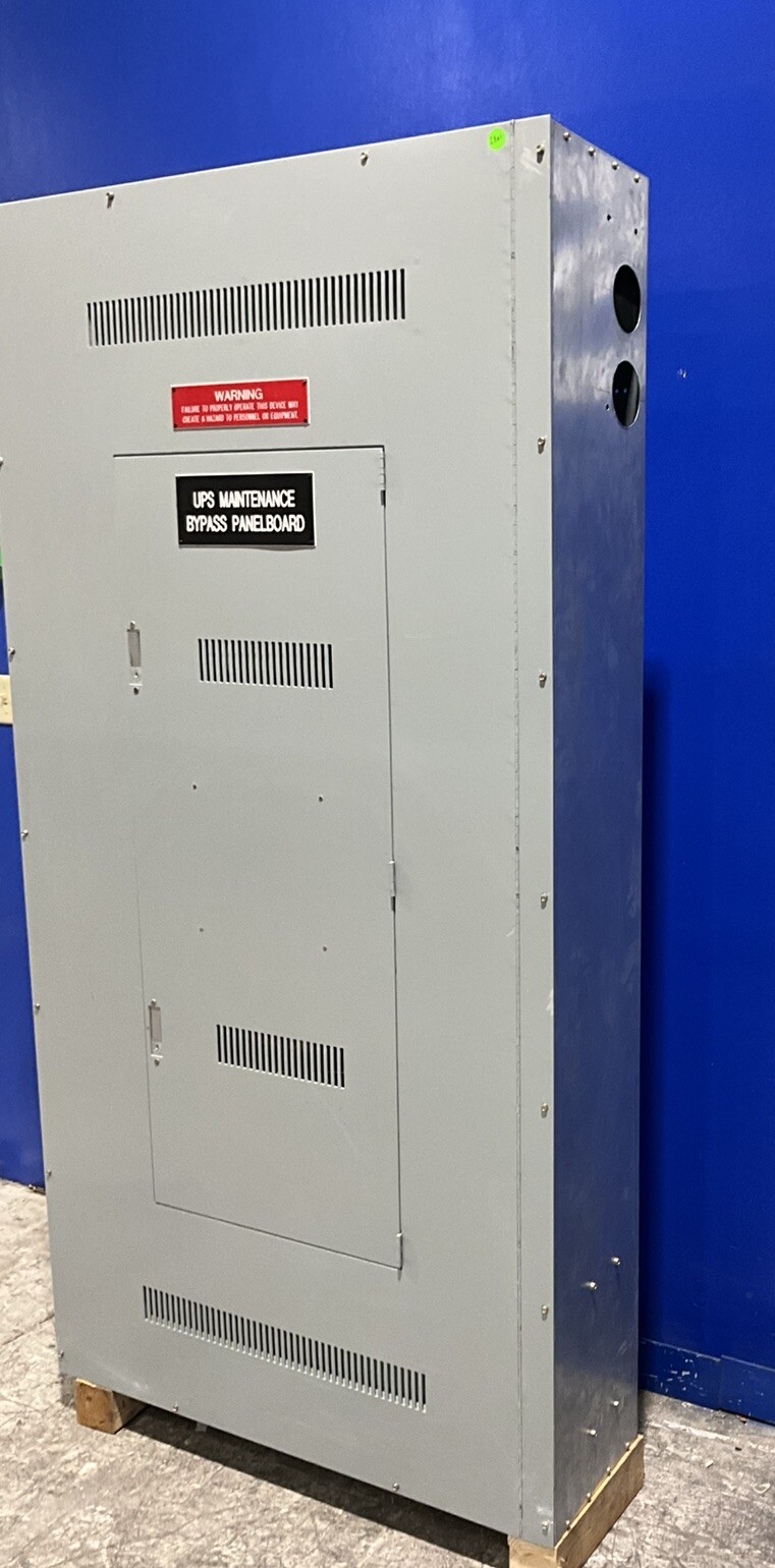 800 Amp. General Electric PP12277, Maintenance Bypass Panelboard, 480 Volts, 3 Phase, 4 Wire - Image 9