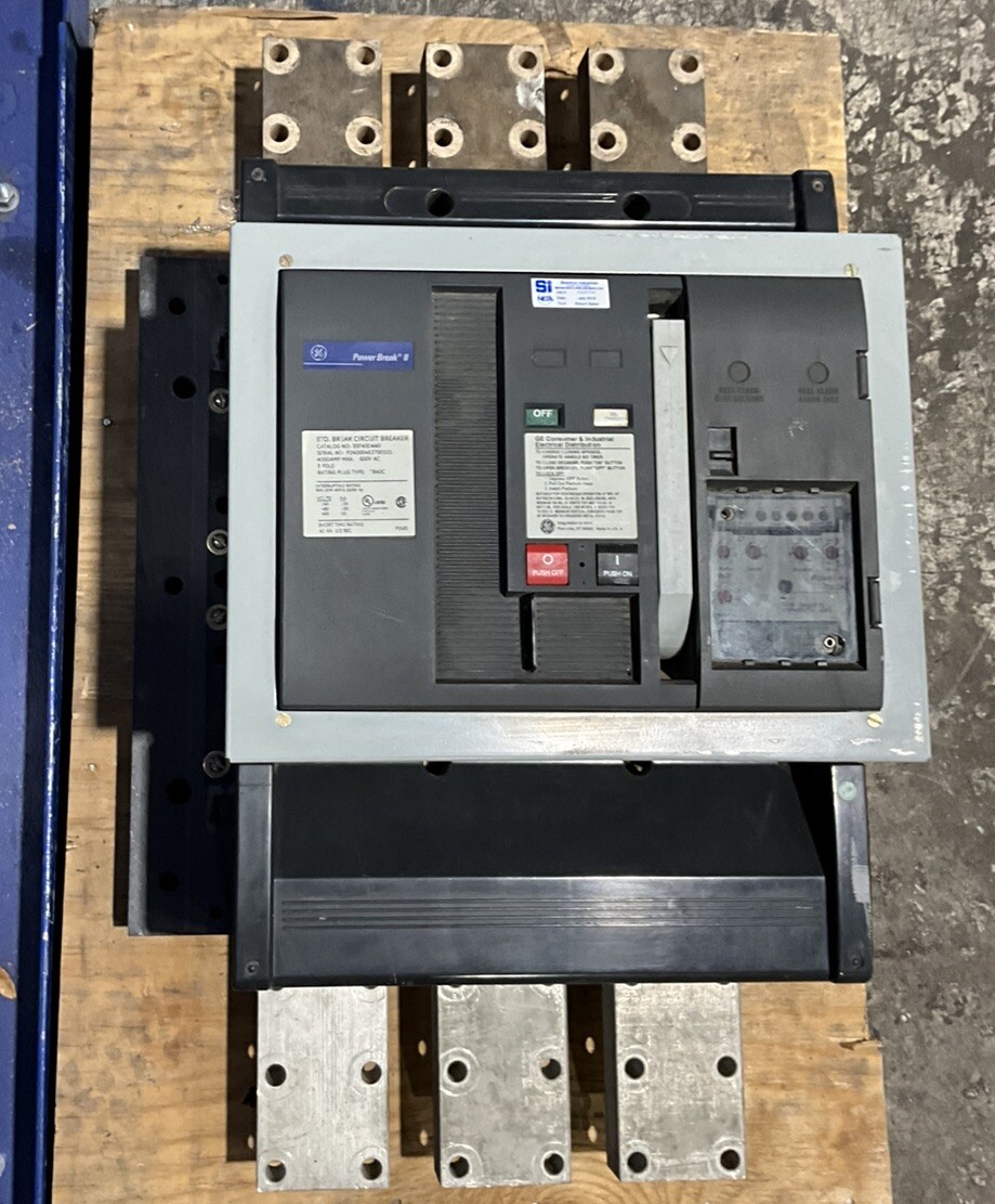 4000 Amps, General Electric #SSF40D440, Power Break II circuit breaker, 600 Volts - Image 7