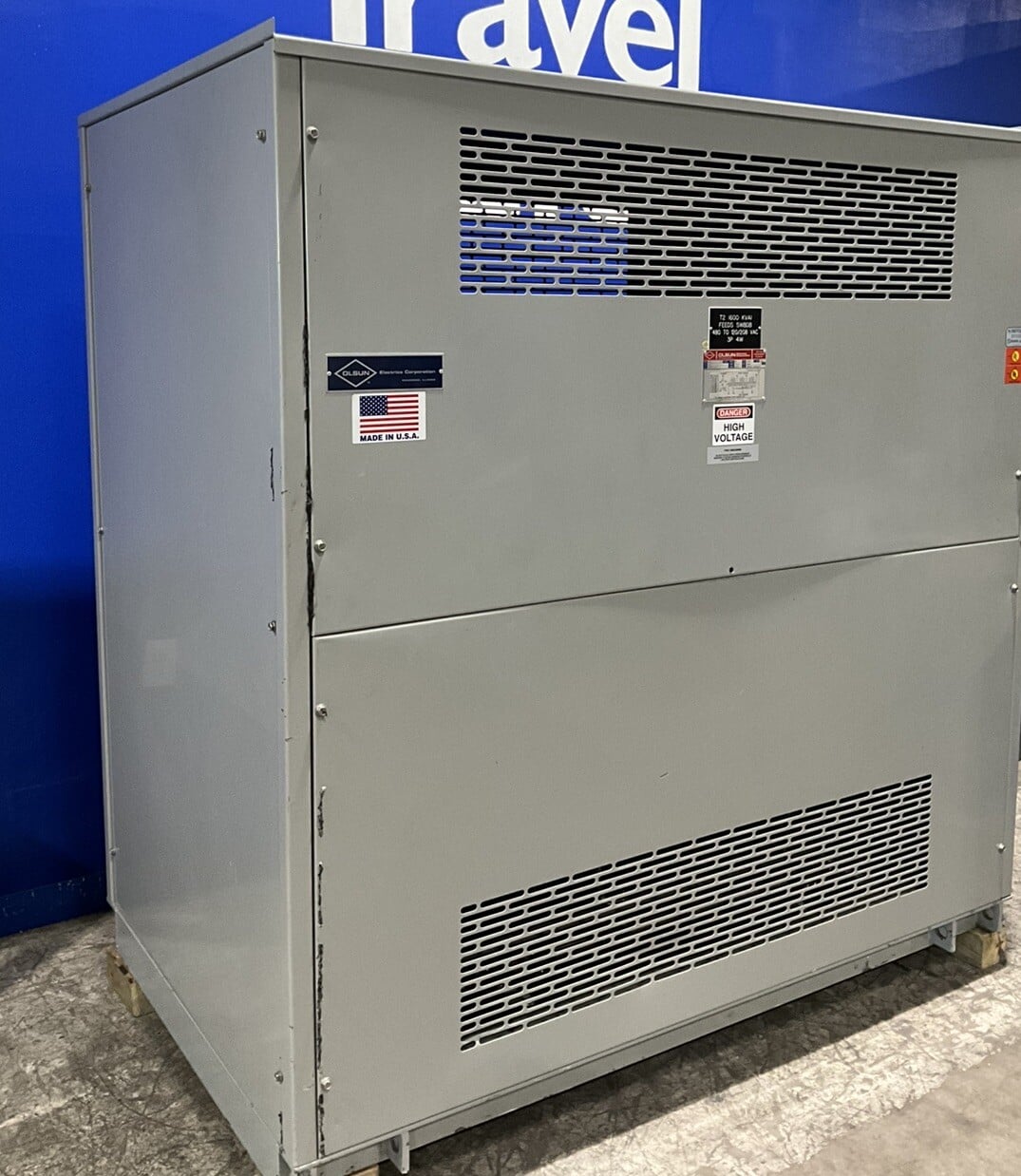 600 KVA 480 Primary, , Olsun #A59149119783-2, Transformer, 60 Hz - Image 7