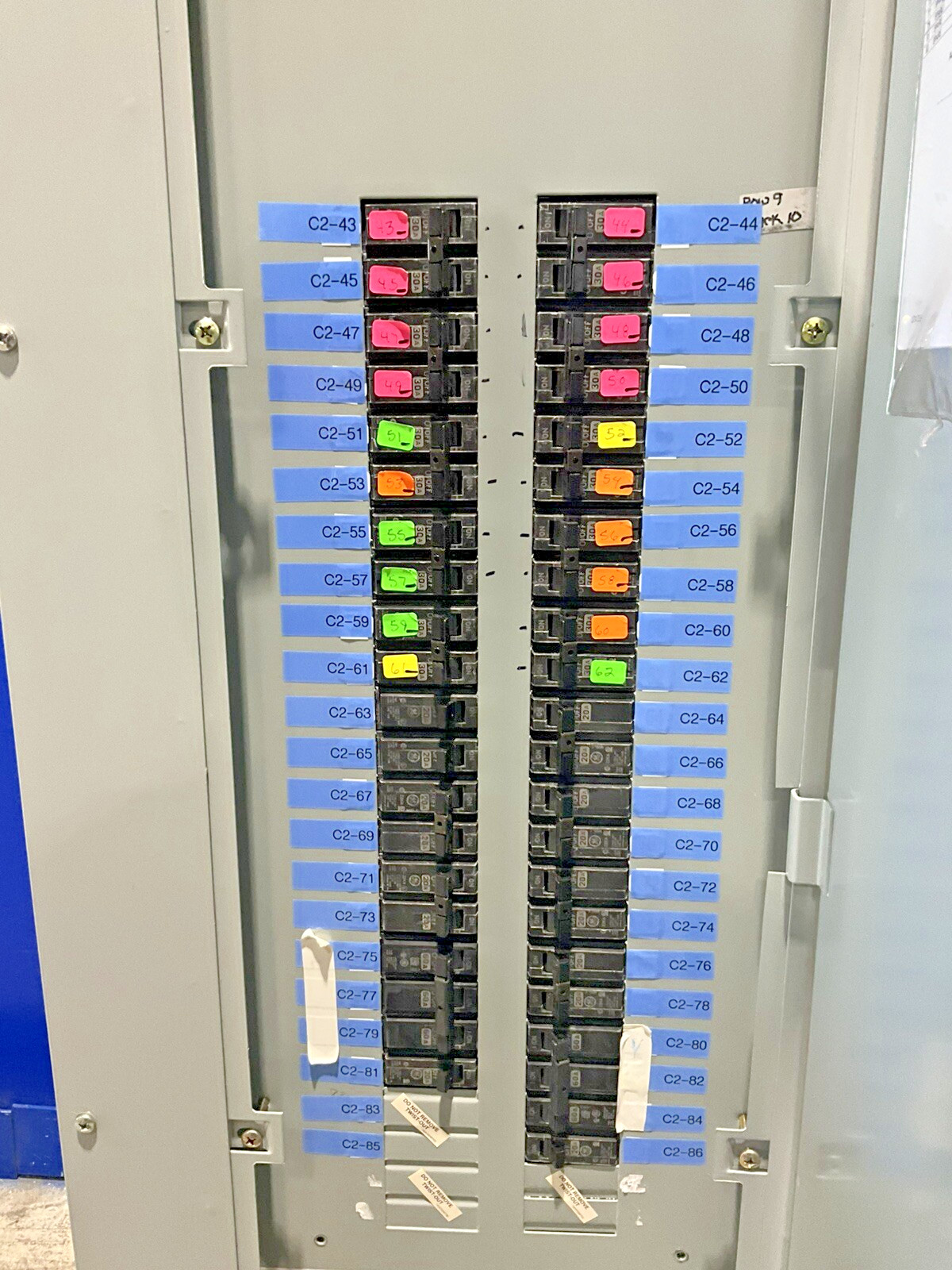 400 Amp. General Electric AQF3484MBX, MLO Panelboard, 120/208 Volts, 3 Phase, 4 Wire (3 available) - Image 6