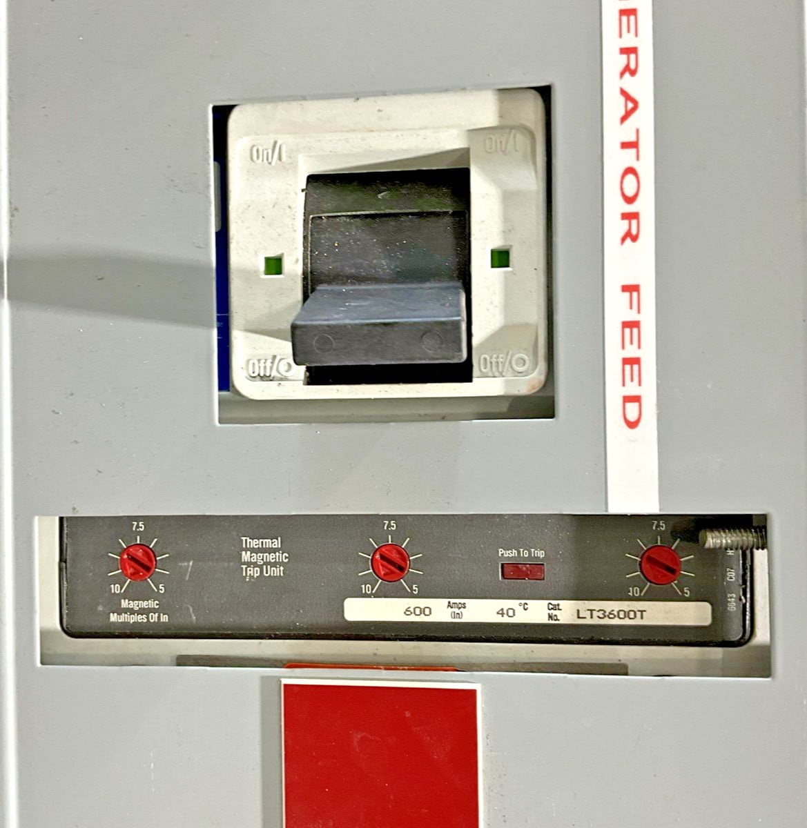 1200 Amp. Cutler-Hammer BX3673, Panelboard, 480Y/277 Volts, 3 Phase, 3 Wire - Image 5